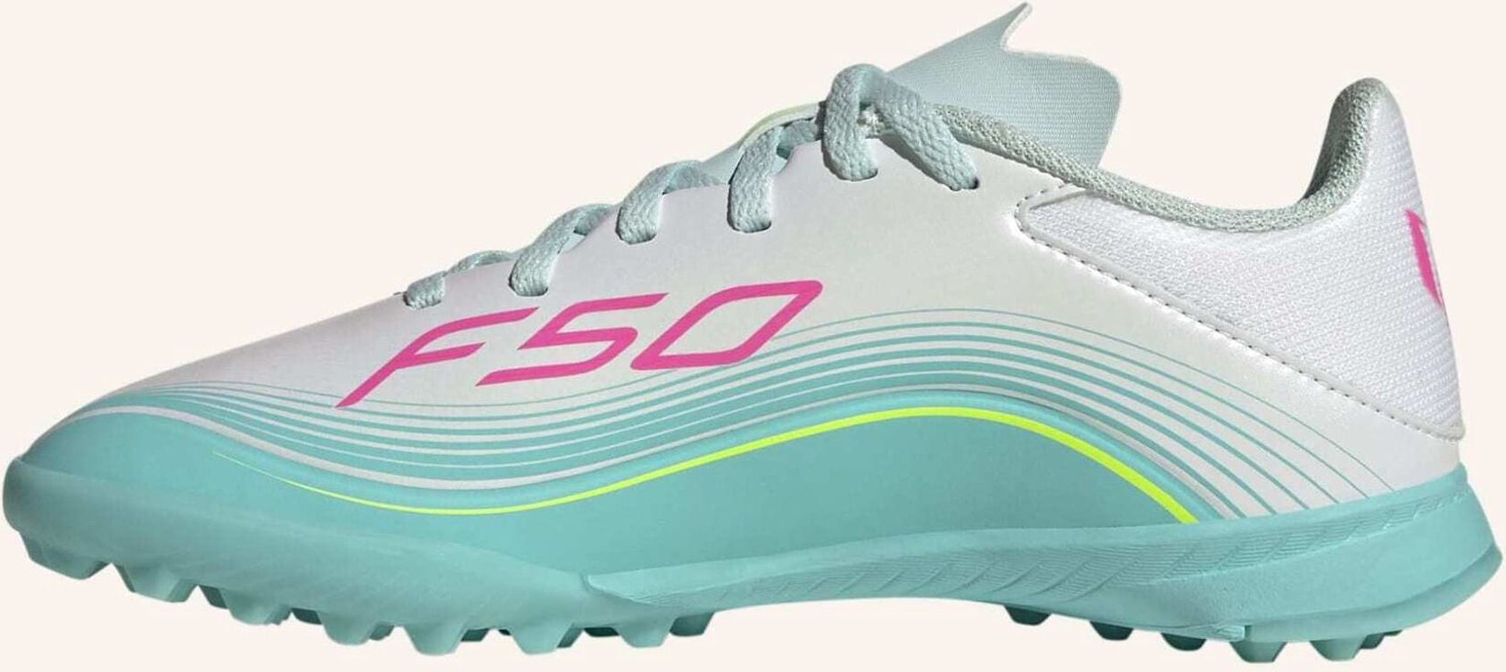 Adidas f50 Messi League Turf Fussballschuh Kids weiss