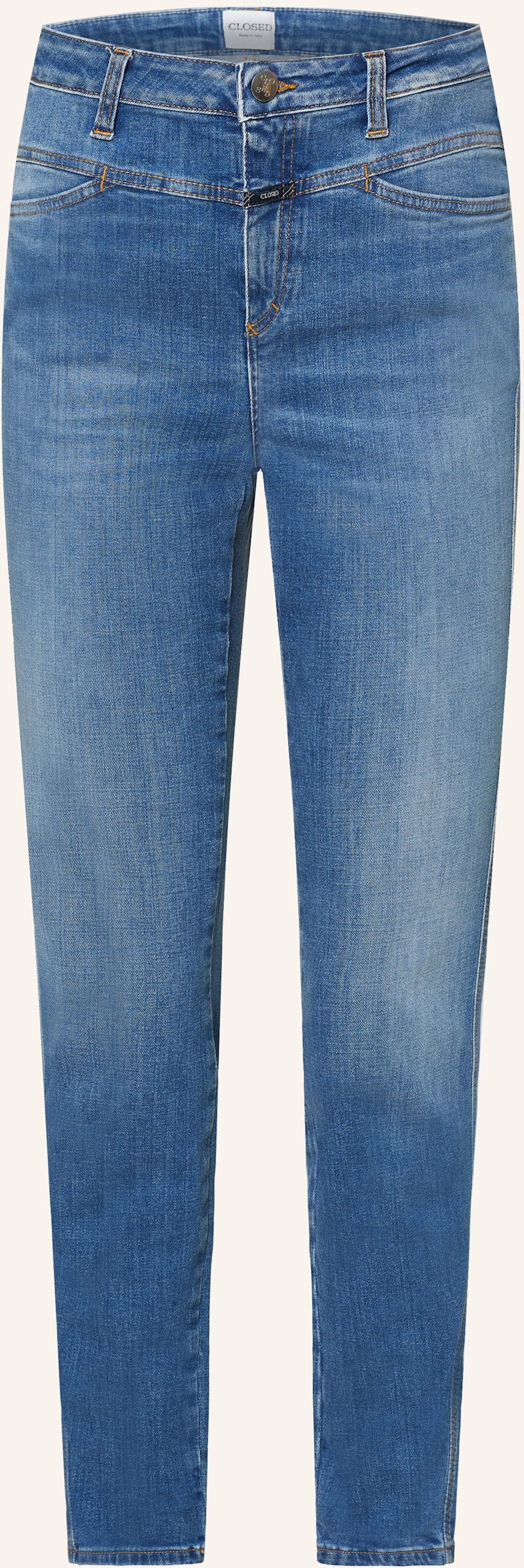 Closed Skinny Jeans Skinny Pusher blau