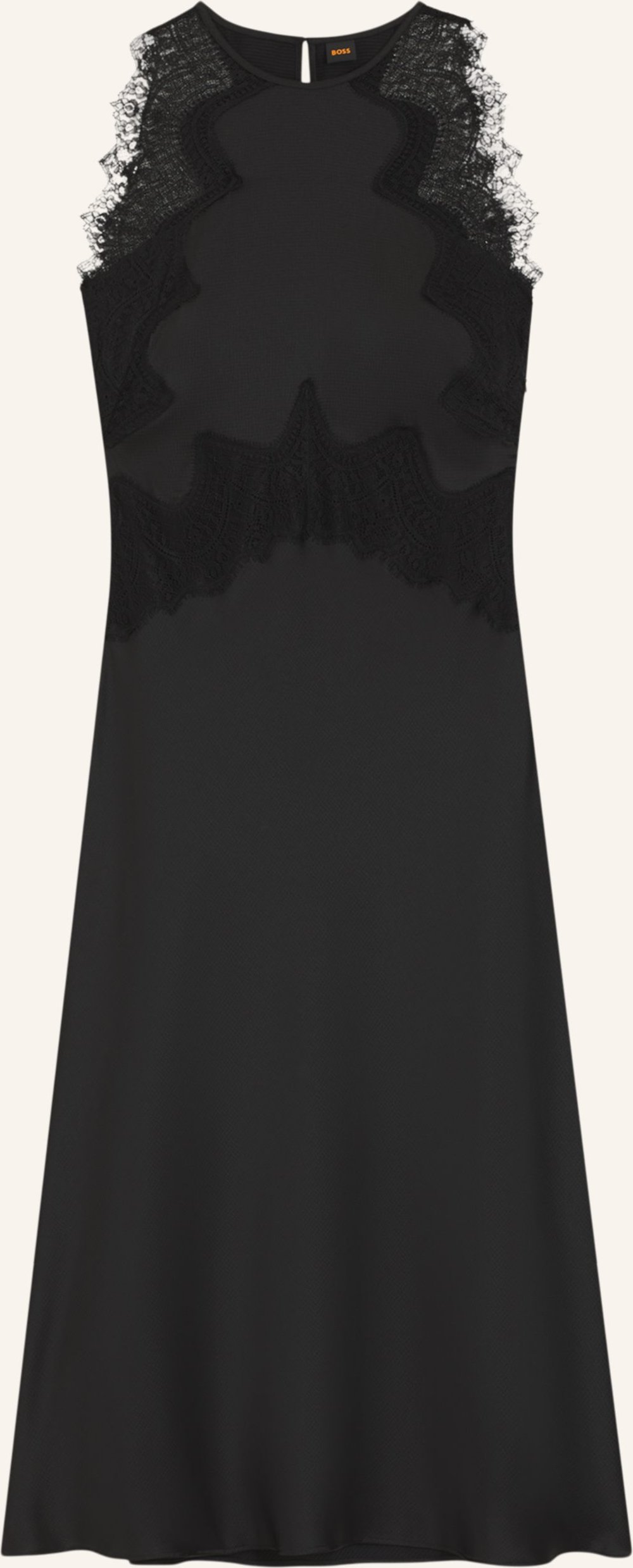 Boss Business Kleid C_Dlace Slim Fit schwarz