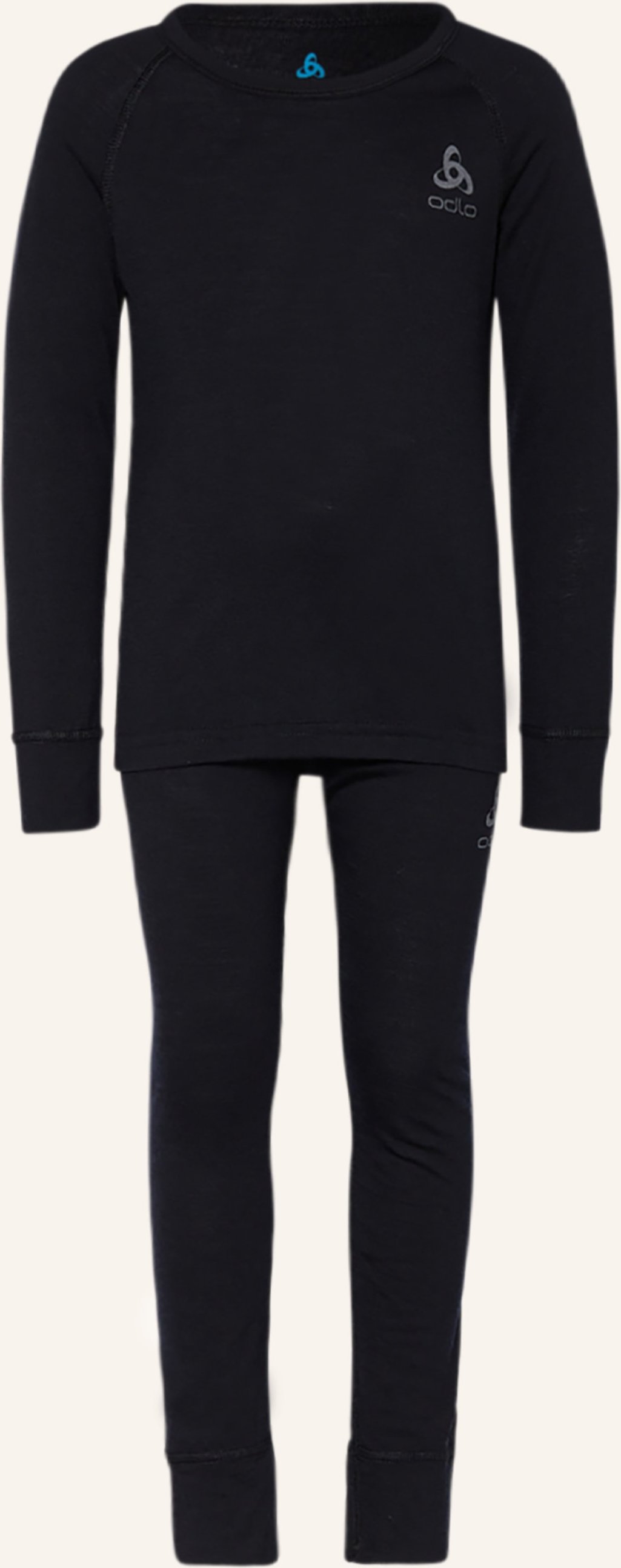 Thumbnail - Odlo Funktionswäsche-Set Natural Merino schwarz