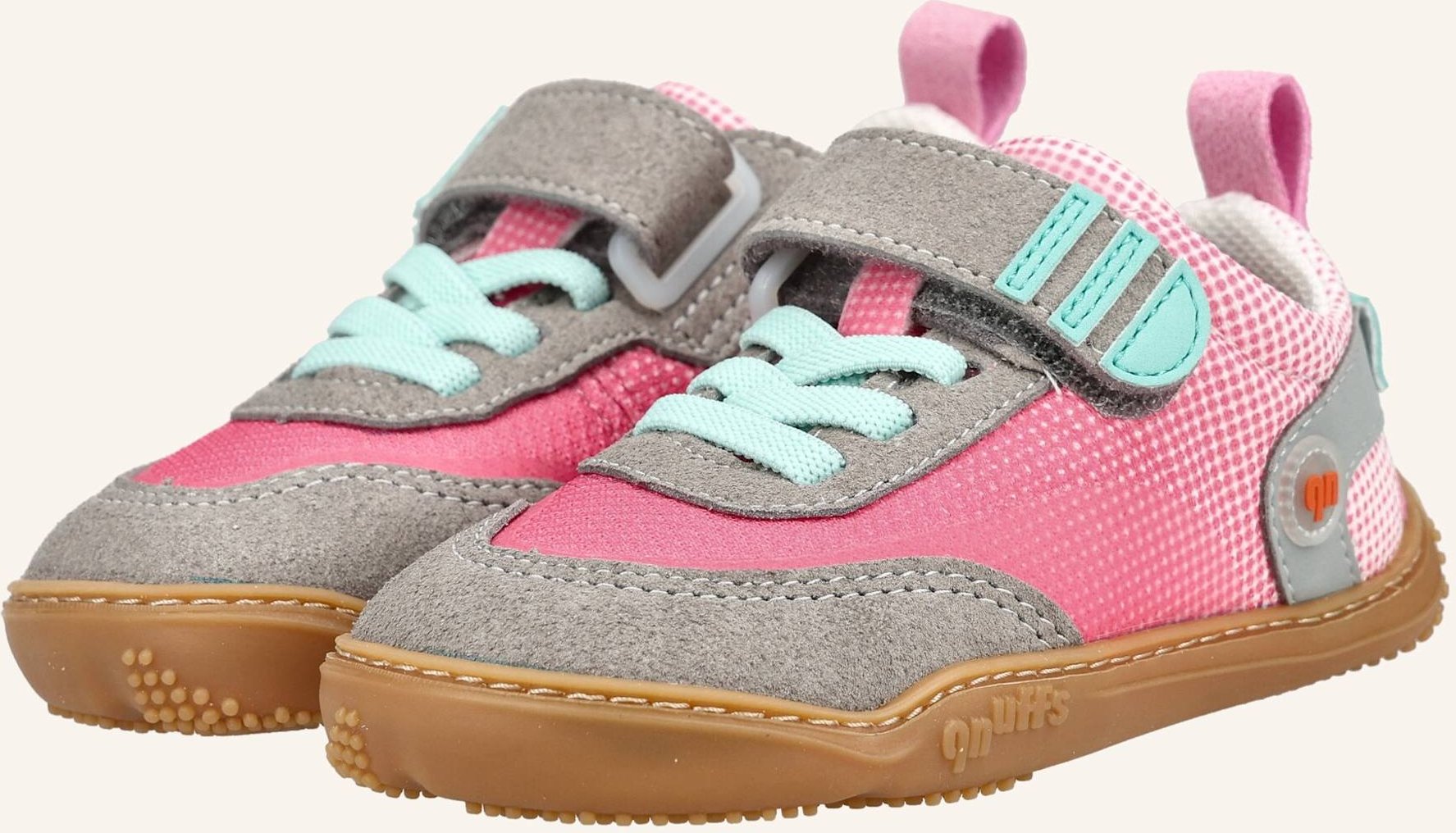 Qnuffs Halbschuhe Fichte rosa