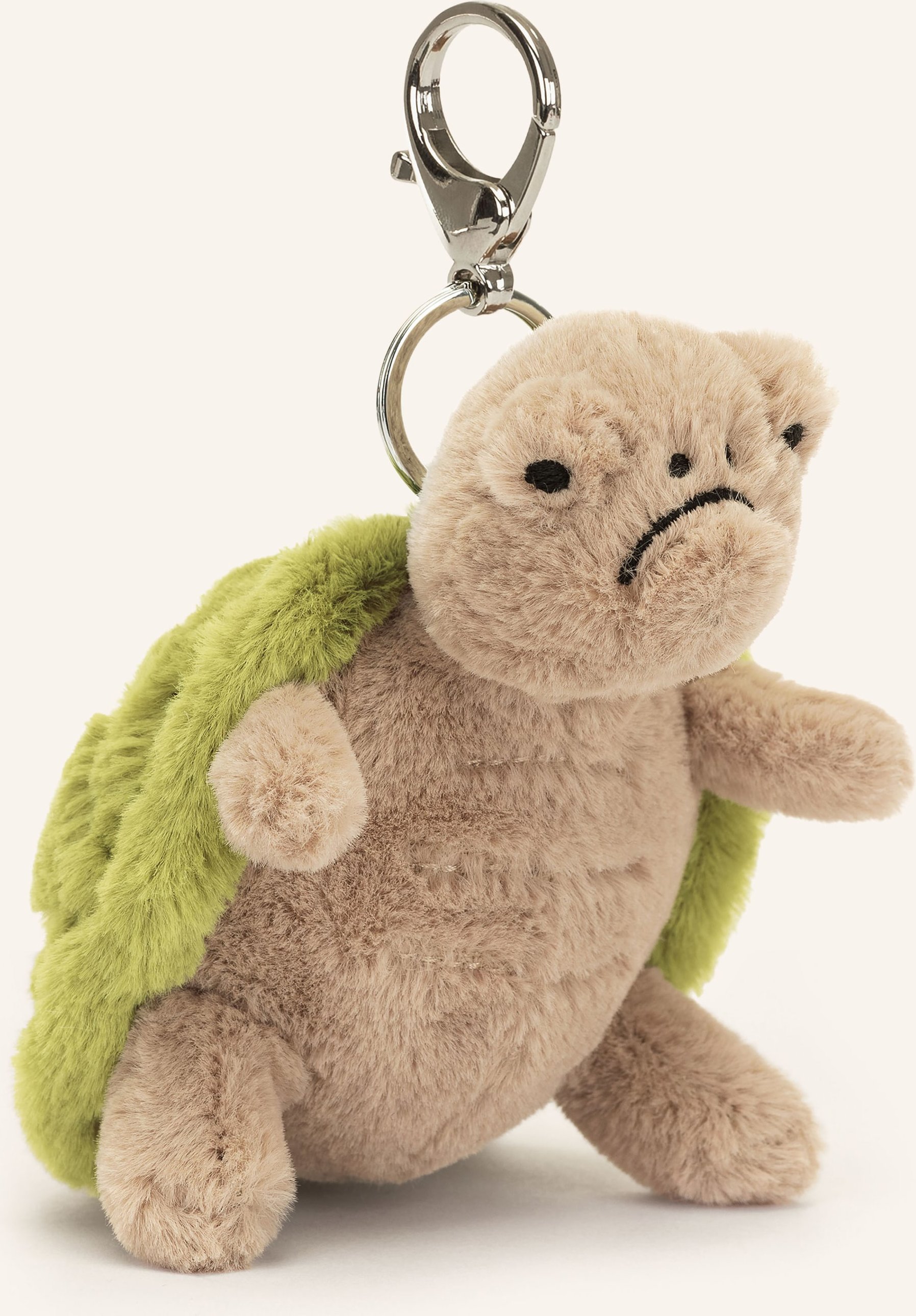 Jellycat Schlüssel- Und Taschenanhänger Timmy Turtle grau