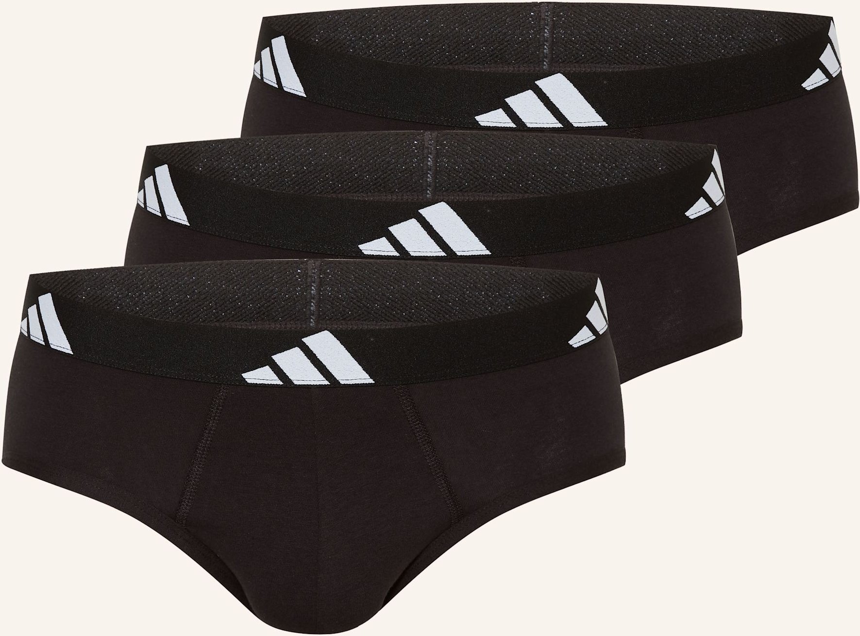 Adidas 3er-Pack Slips schwarz