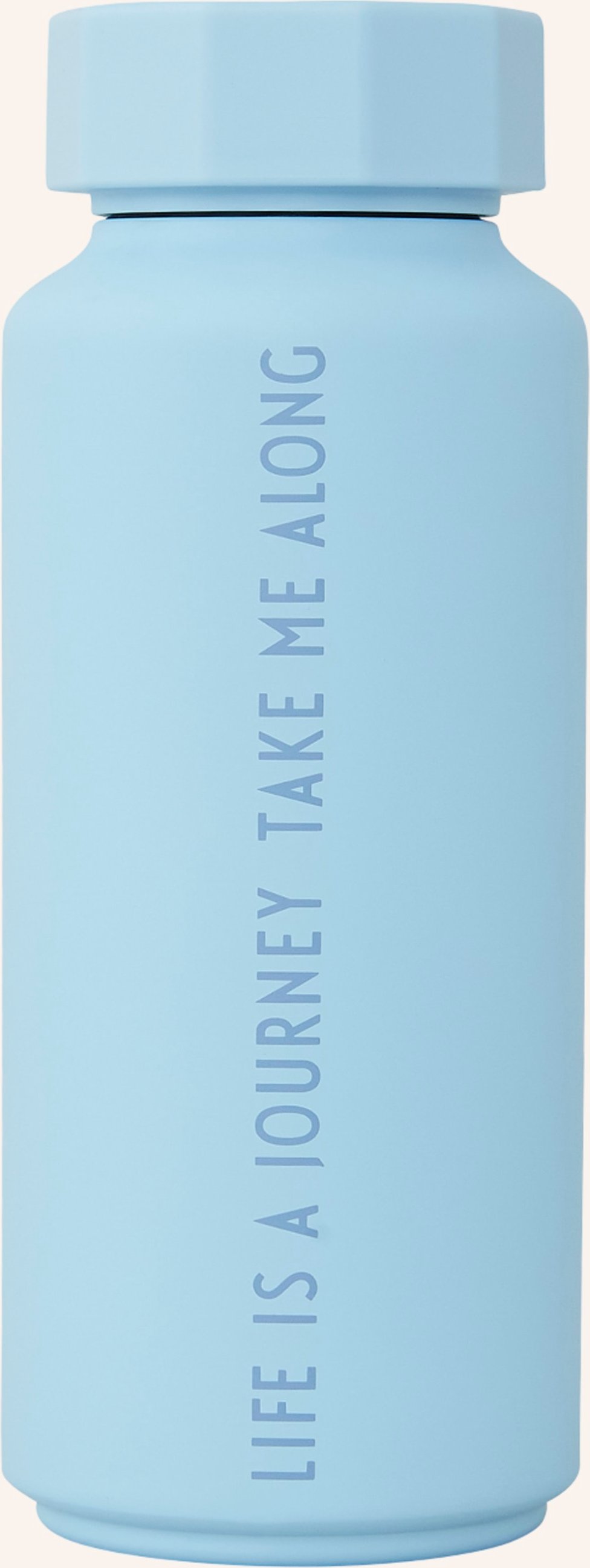 Design Letters Isolierflasche Grnblifeis blau