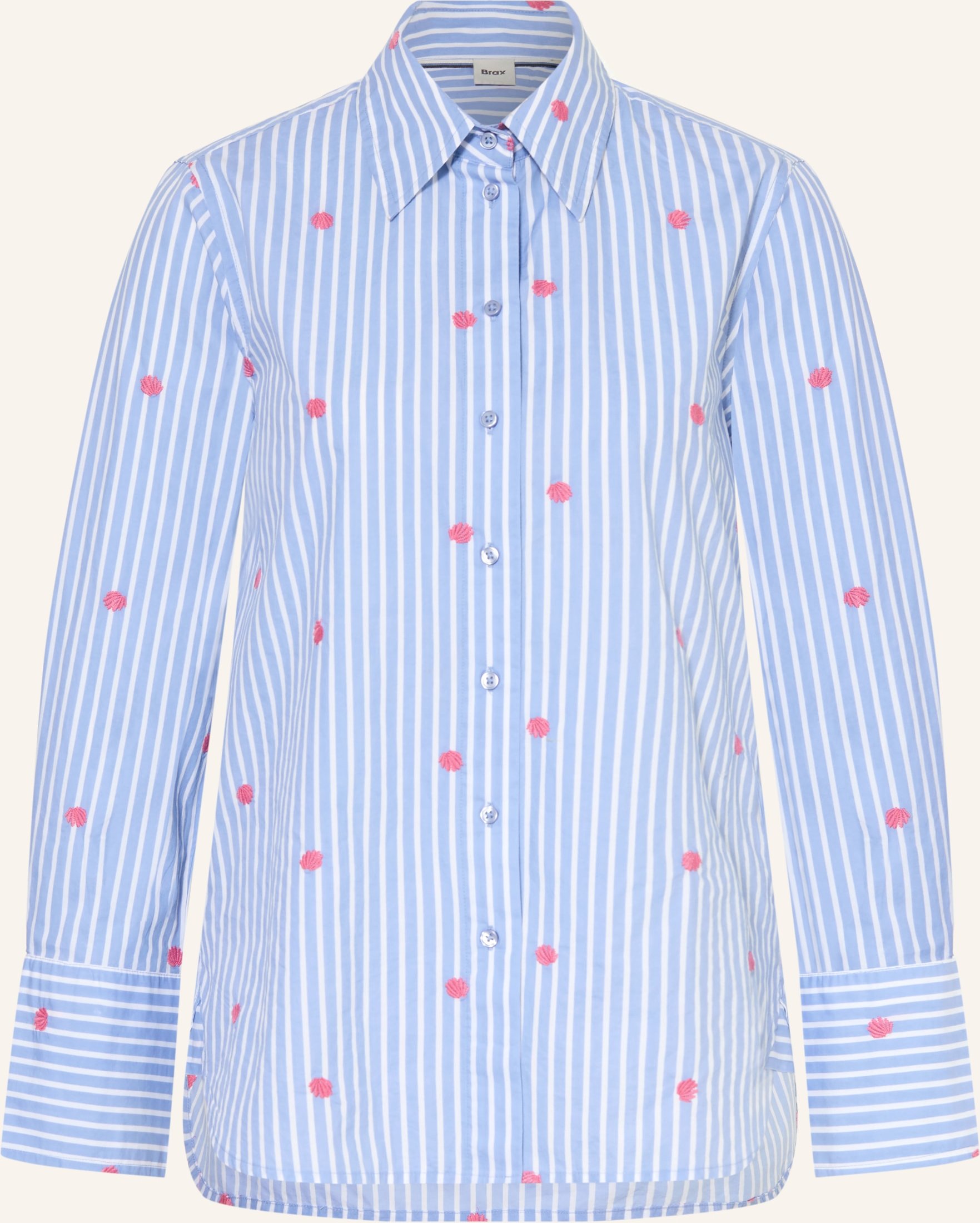 Brax Hemdbluse Viki blau