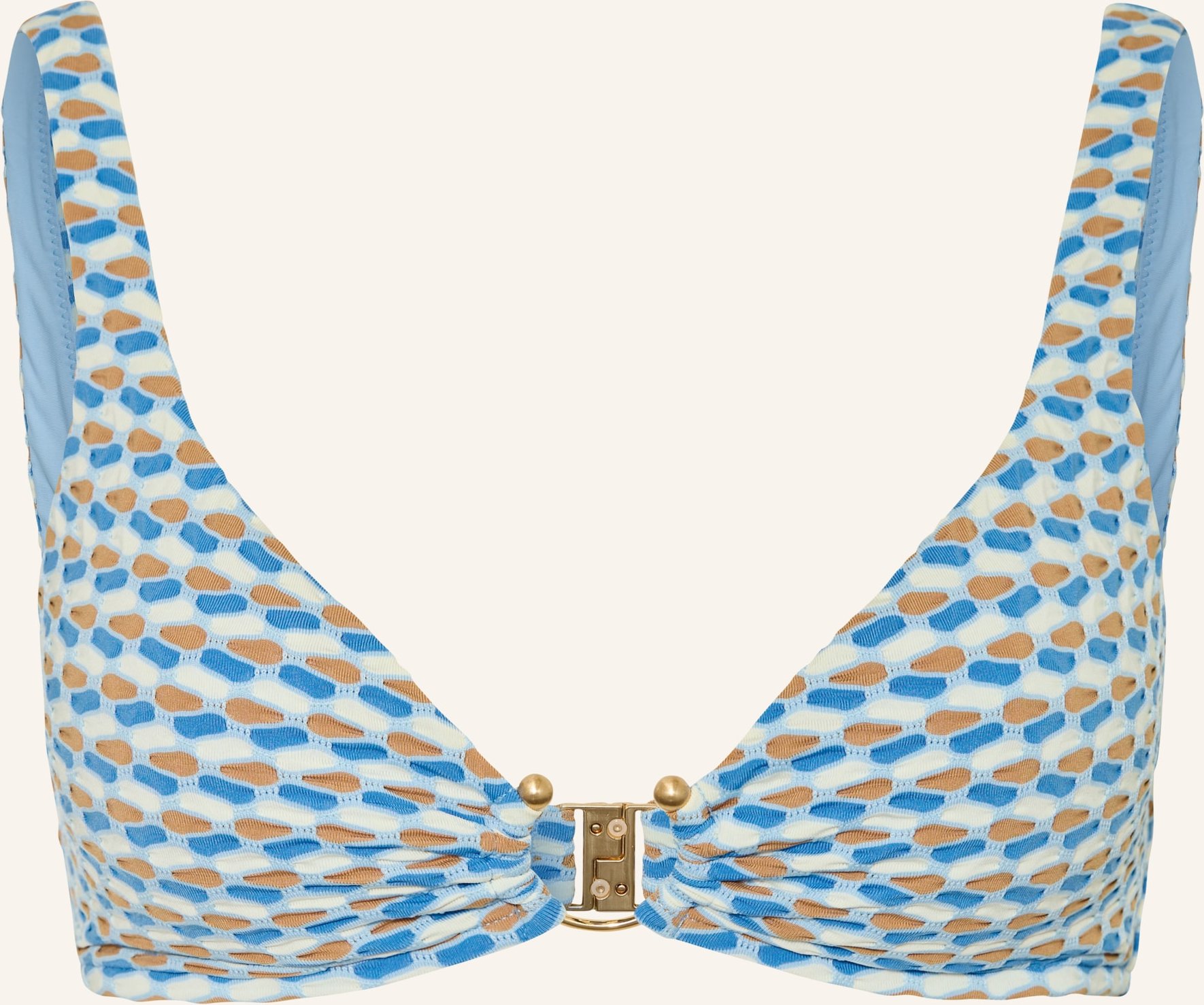 Seafolly Bralette-Bikini-Top Mala blau