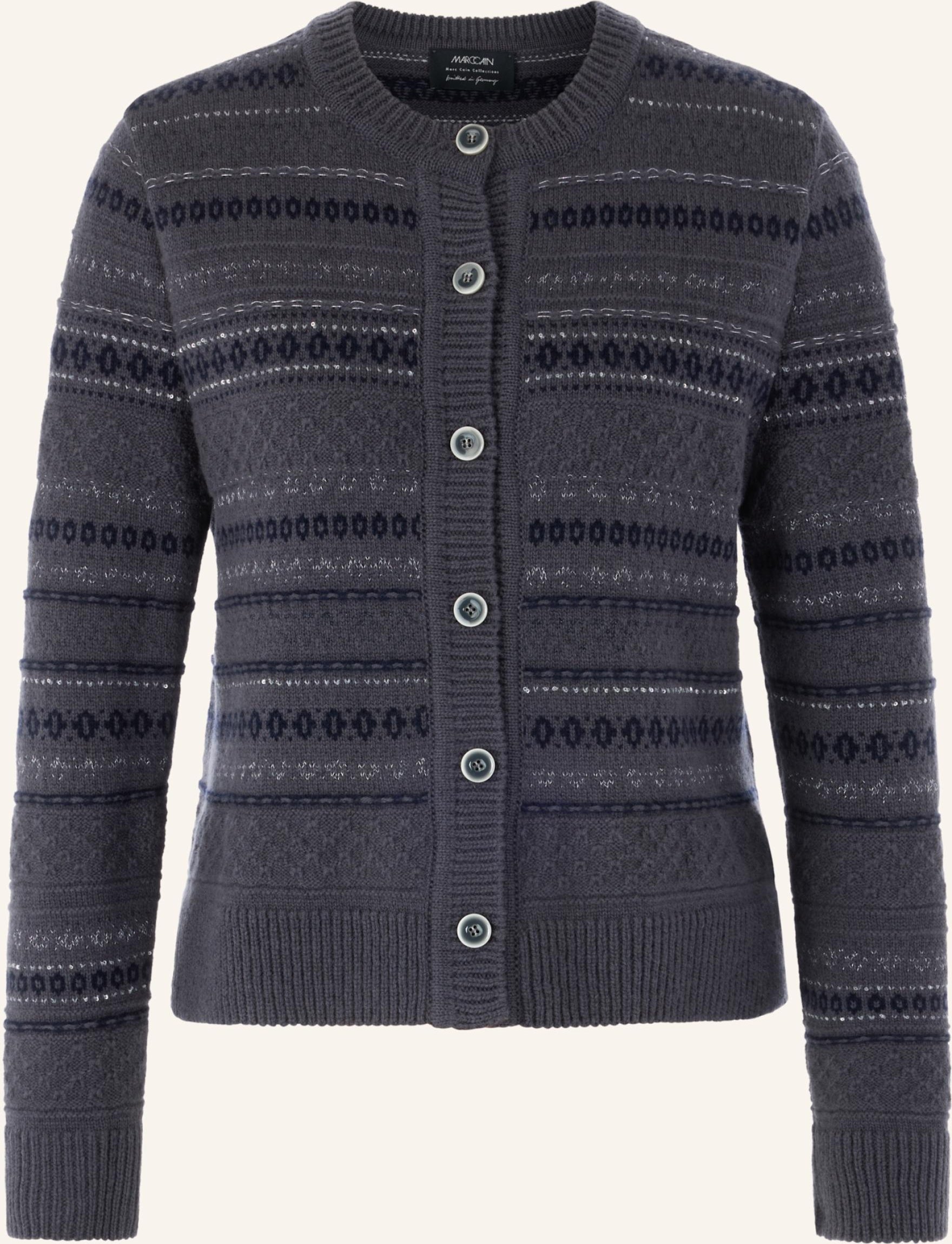 Marc Cain Cardigan grau