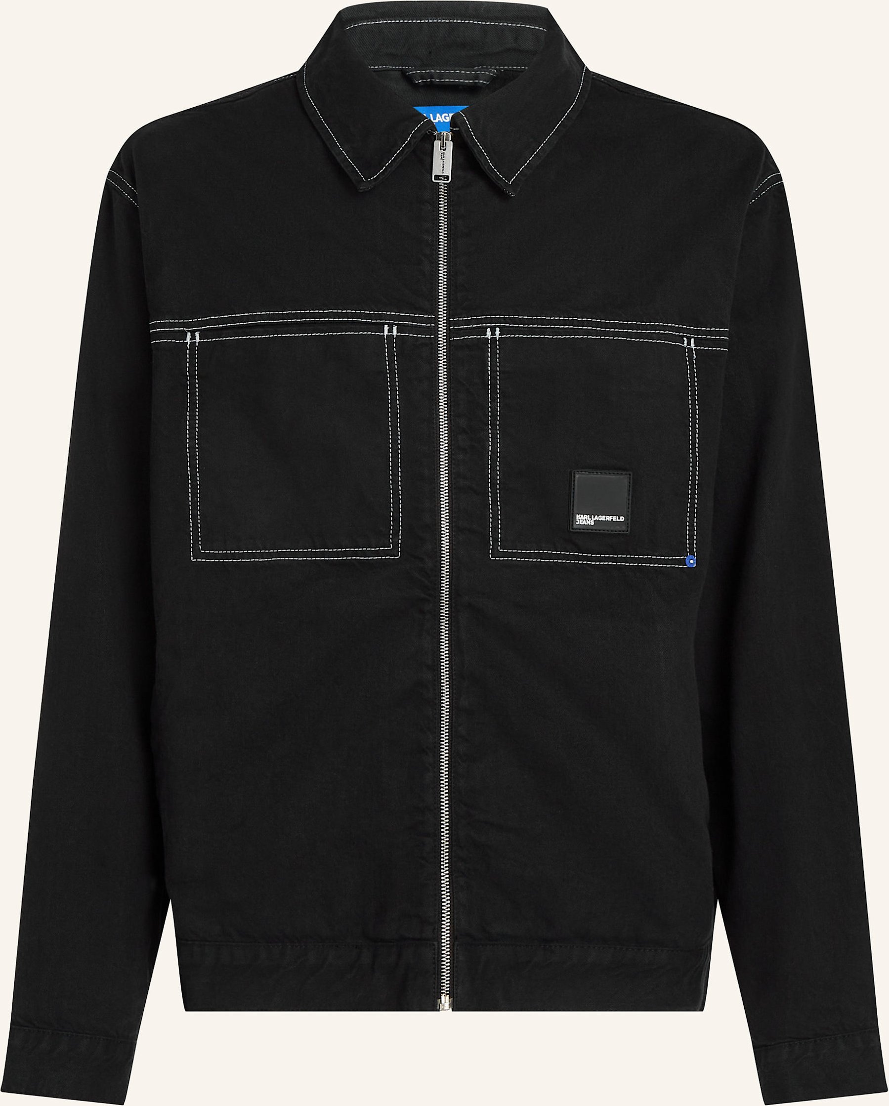 Karl Lagerfeld Jeans Jacke schwarz