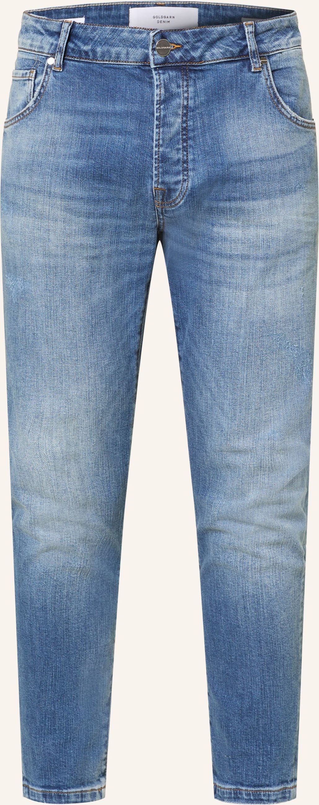 Goldgarn Denim Jeans Neckarau Extra Slim Fit blau