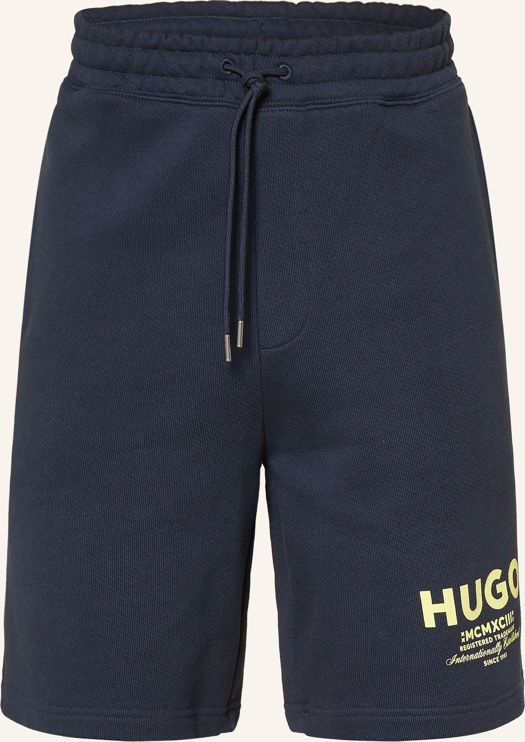 Hugo Sweatshorts Nomario blau