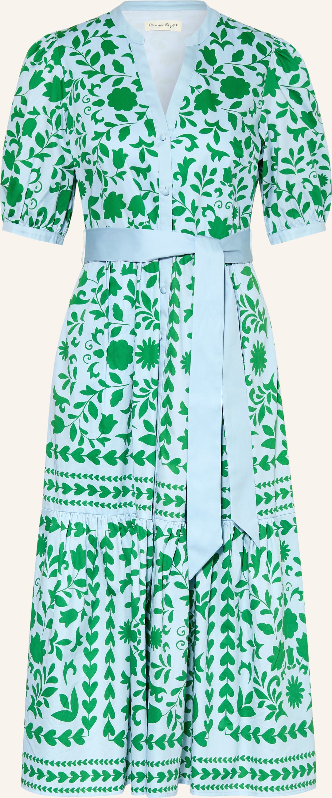 Phase Eight Kleid Trinity Mit Rüschen gruen