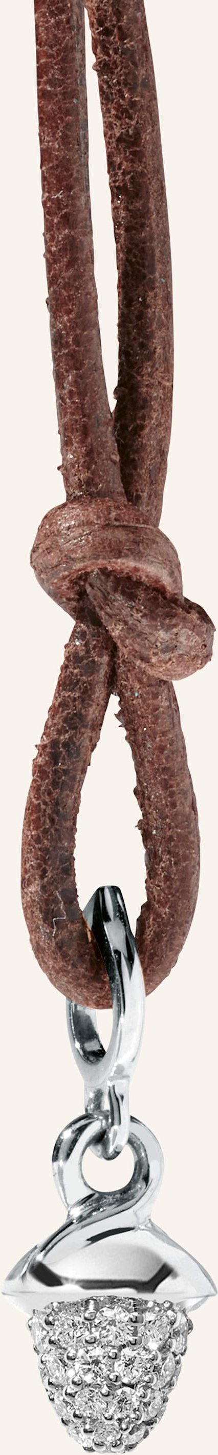 Tamara Comolli Anhänger Pendant Minimikado Diamond Pavé 18k Weißgold silber