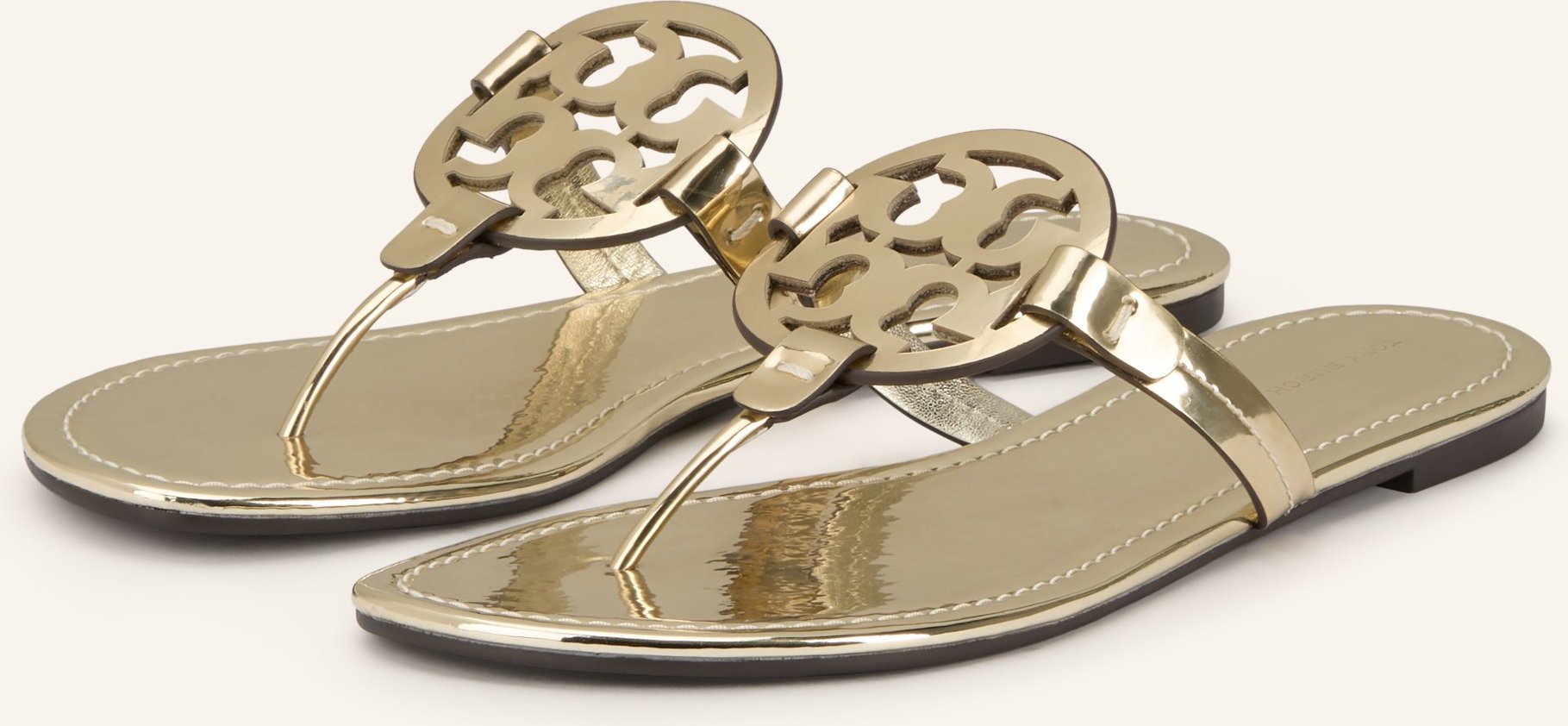Tory Burch Zehentrenner Miller gold