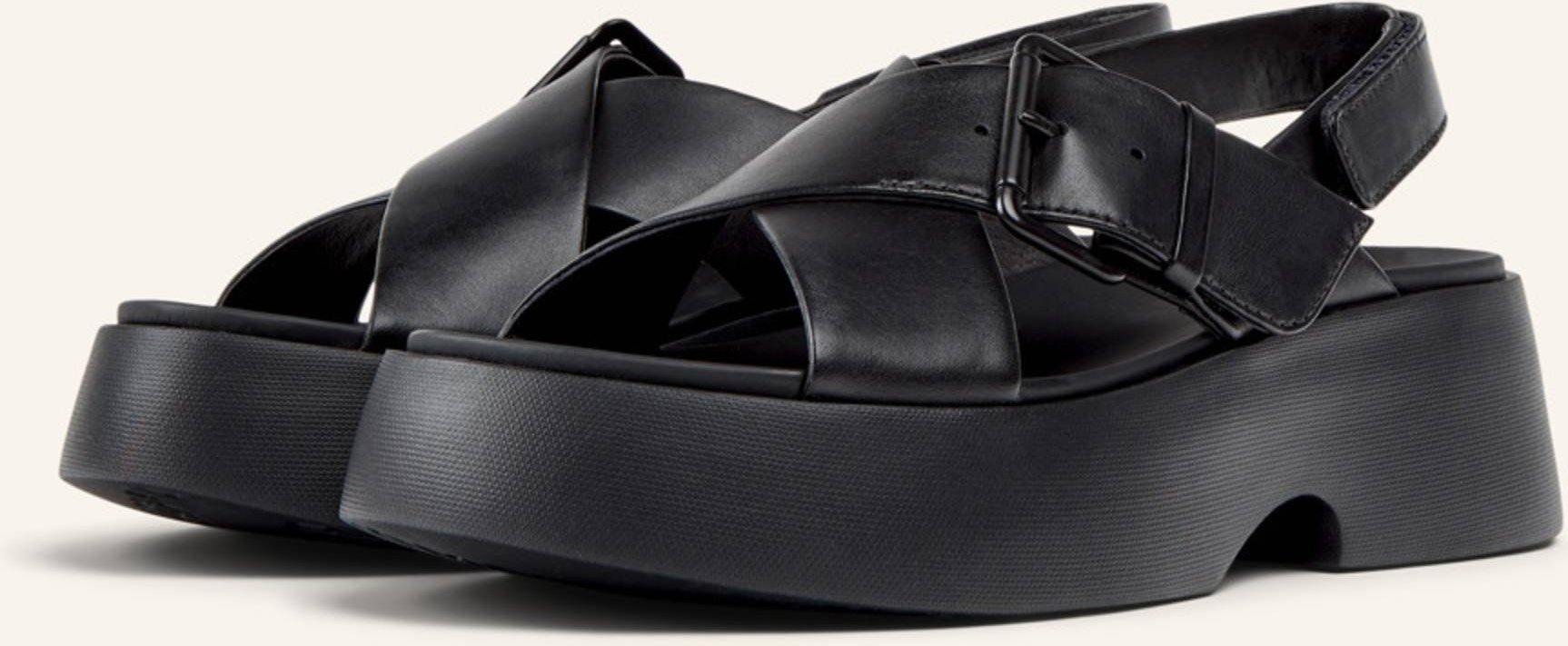 Camper Sandalen Tasha schwarz