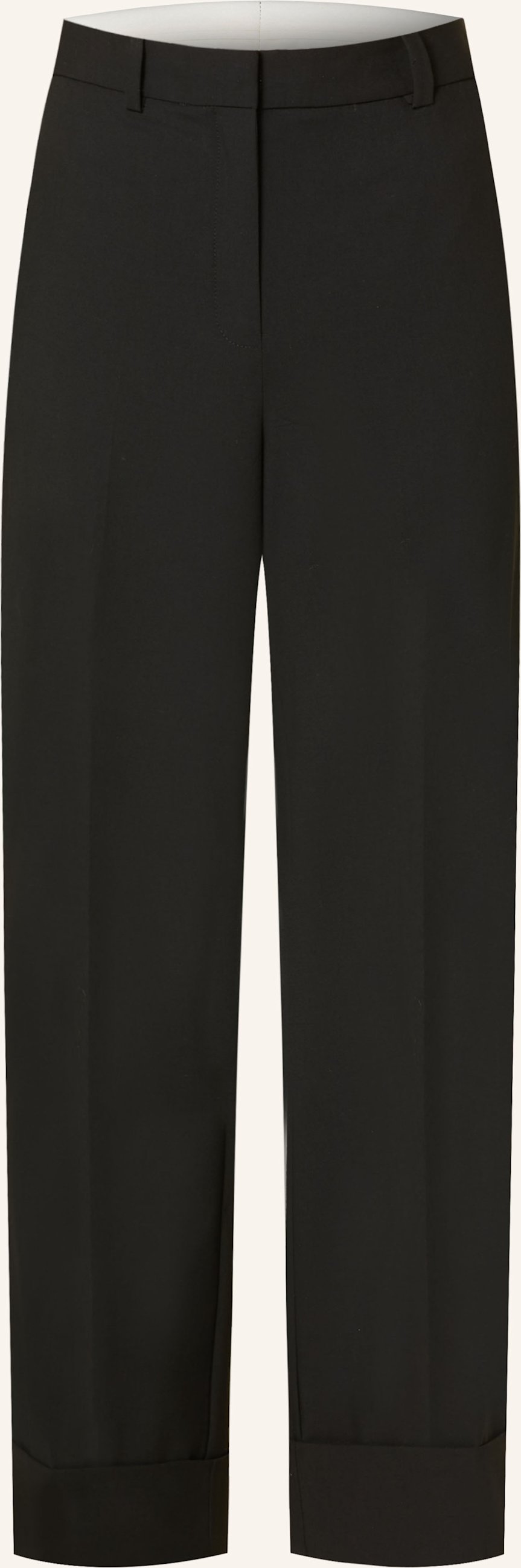 Selected Femme Marlenehose schwarz