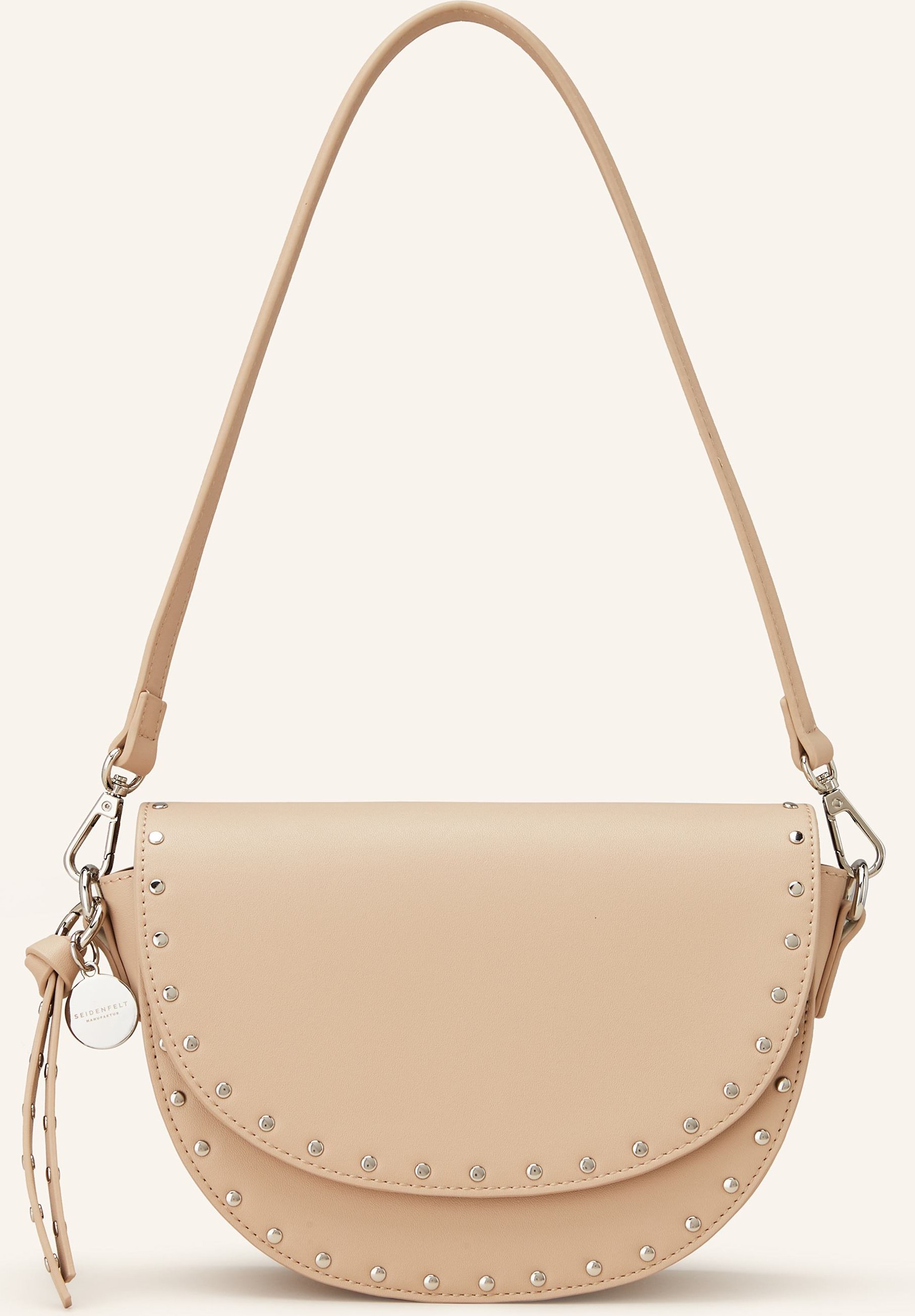 Thumbnail - Seidenfelt Umhängetasche Senja Saddle beige