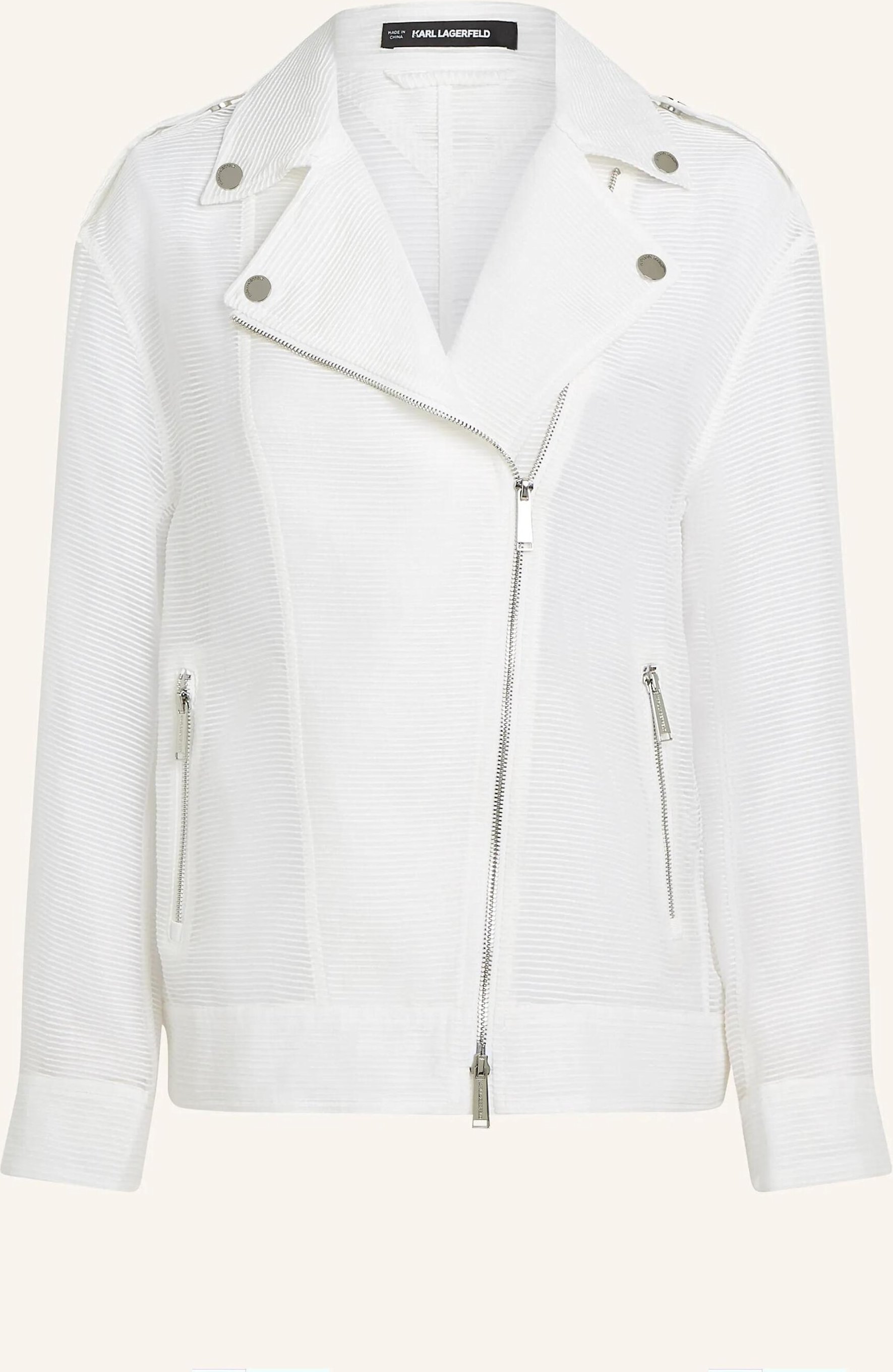Karl Lagerfeld Jacke weiss