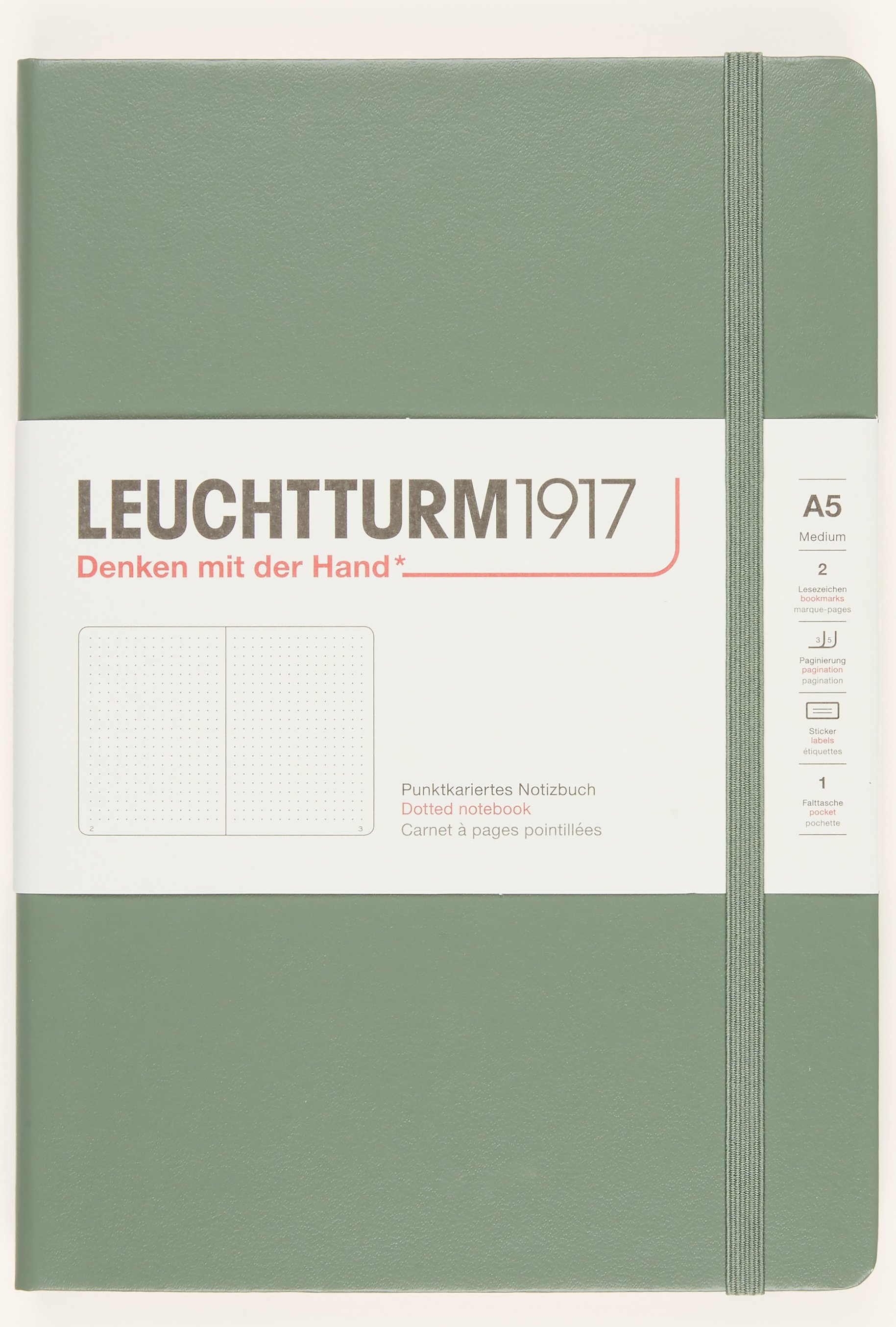 leuchtturm1917 Notizbuch gruen