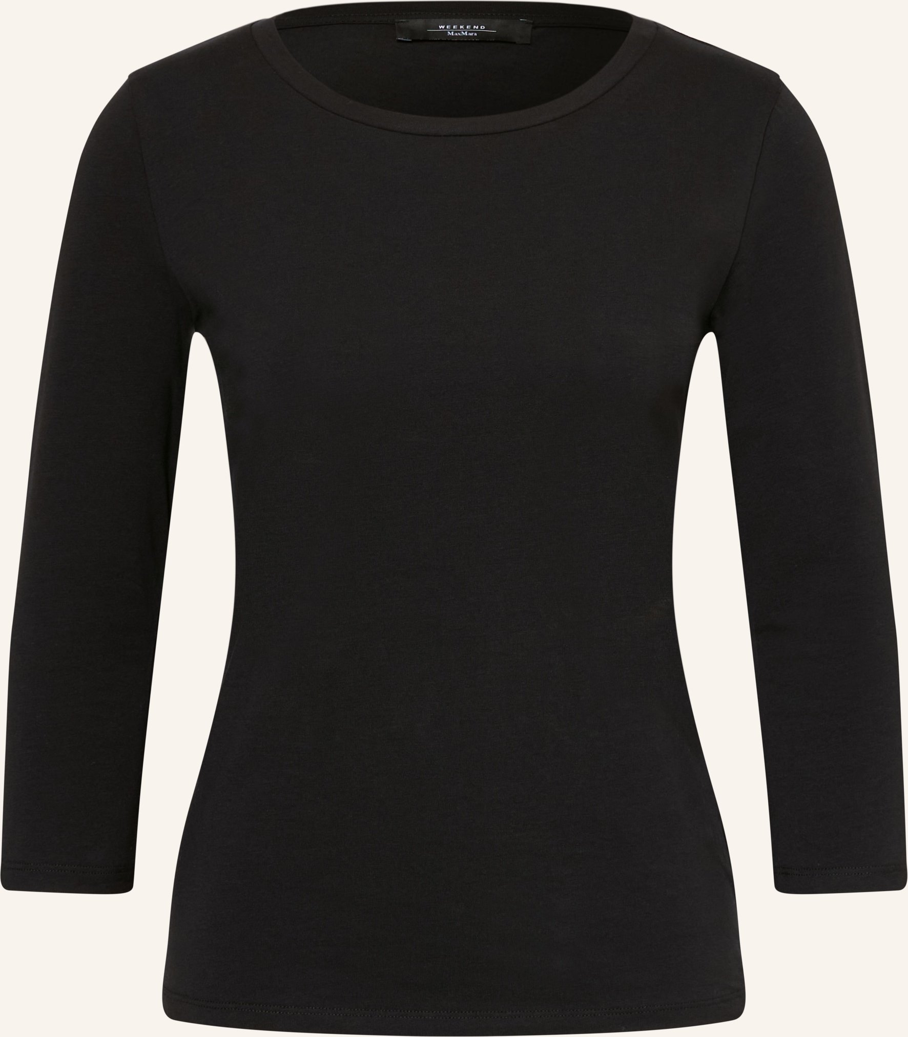 Weekend Max Mara Shirt Multia Mit 3/4-Arm schwarz