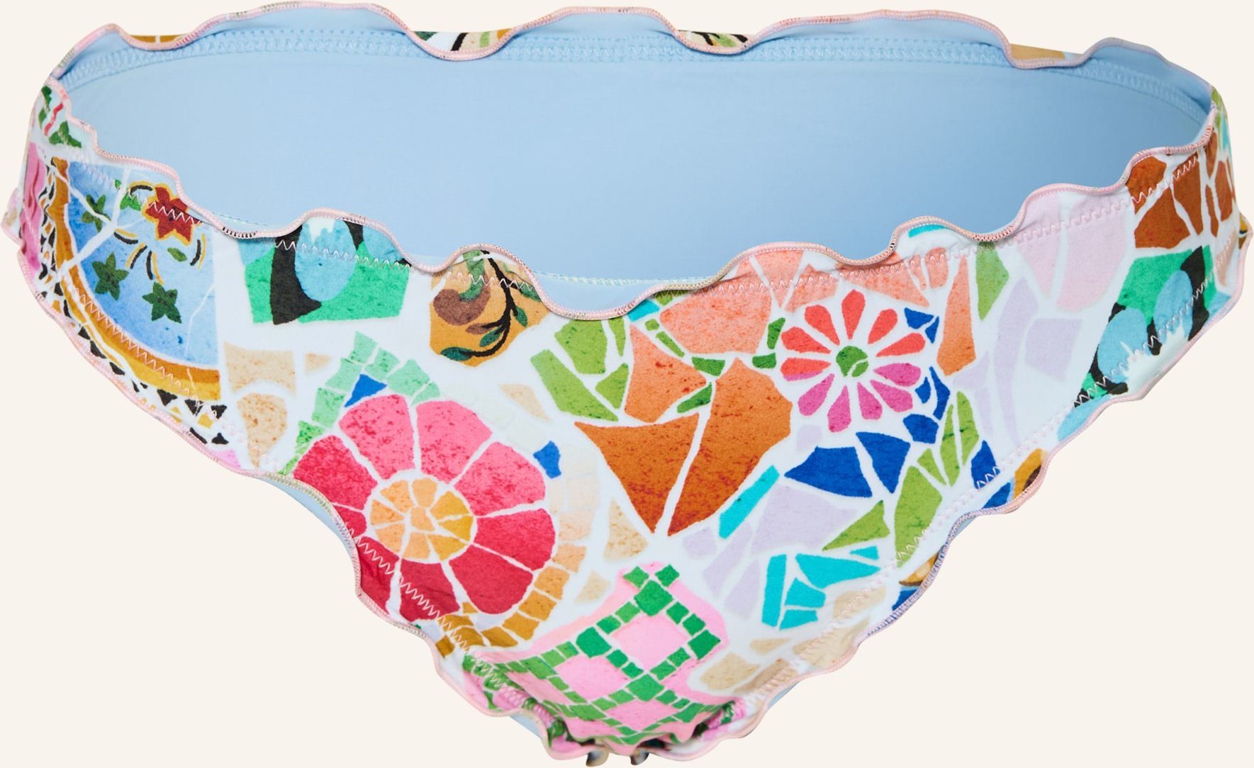 Seafolly Basic-Bikini-Hose Beachbohème pink