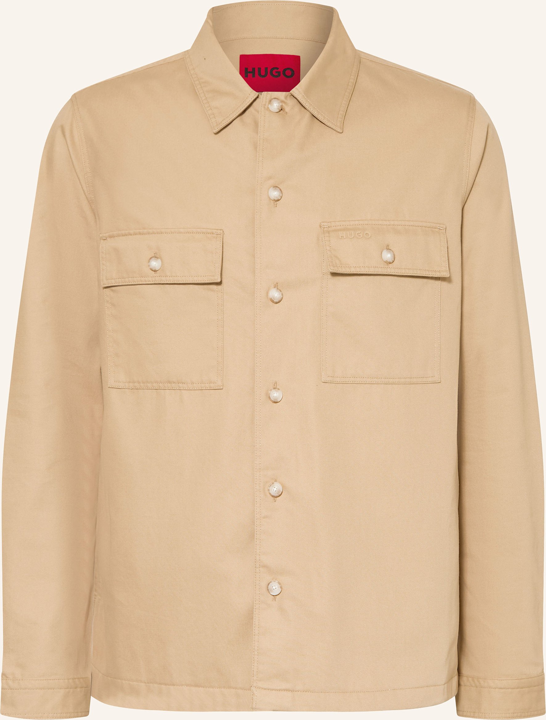 Hugo Overshirt Epoldo beige