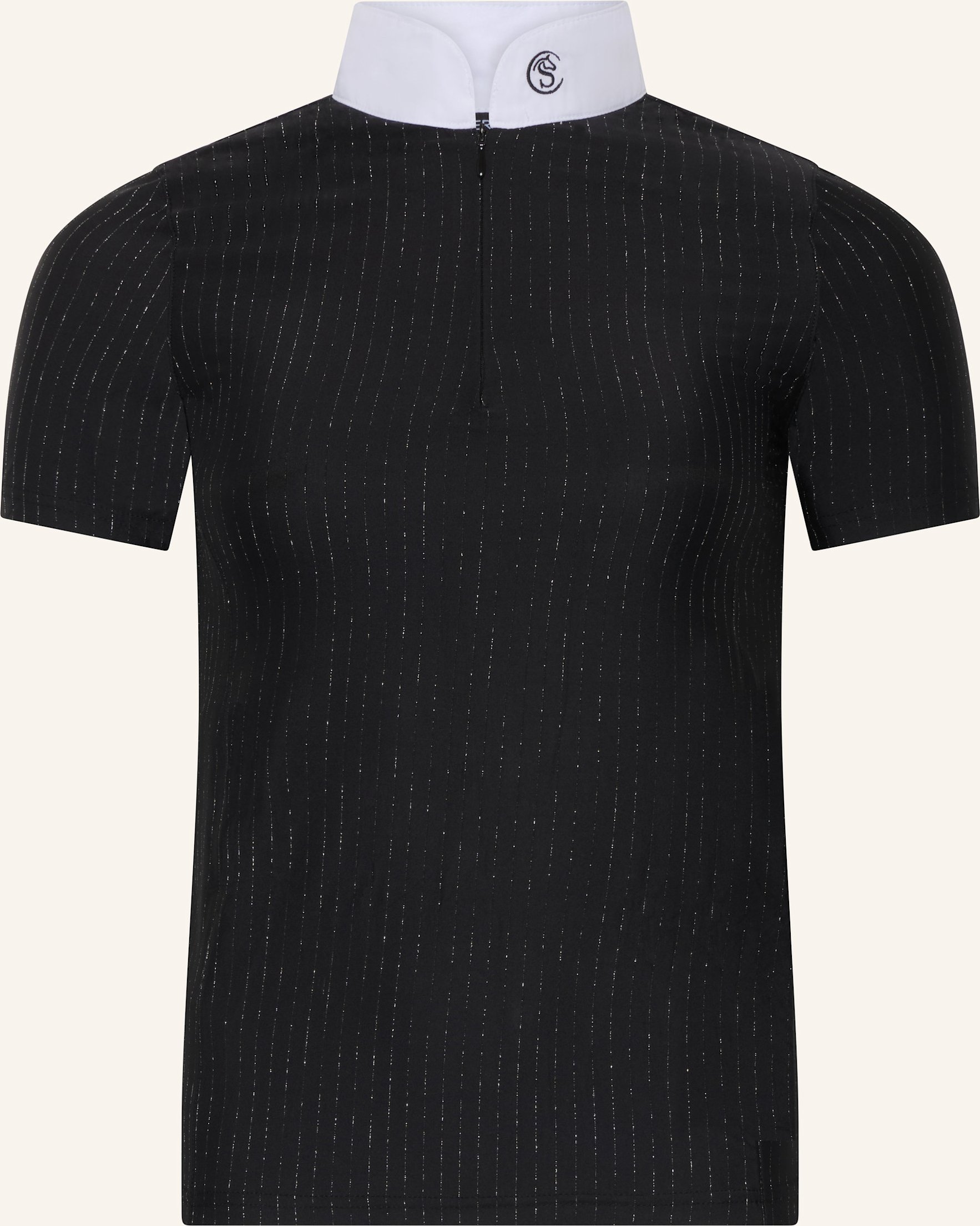 Silver Circle Turniershirt Caja schwarz