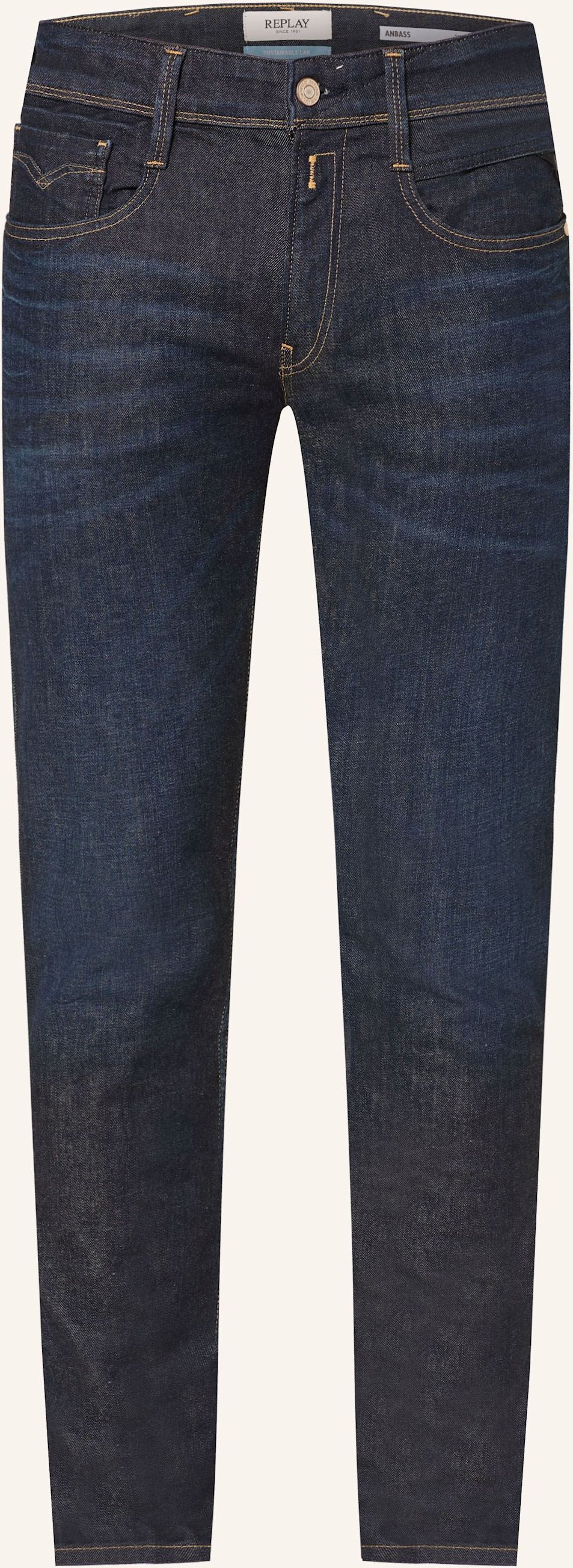 Replay Jeans Anbass Slim Fit blau