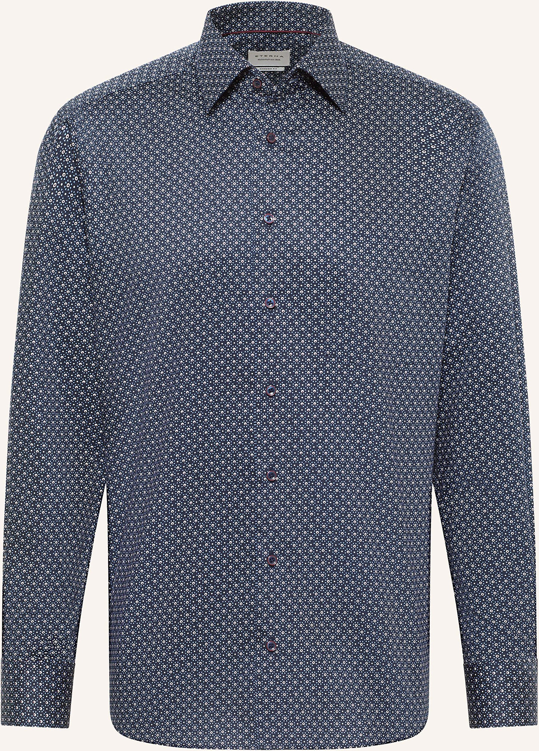 Eterna Hemd Modern Fit blau
