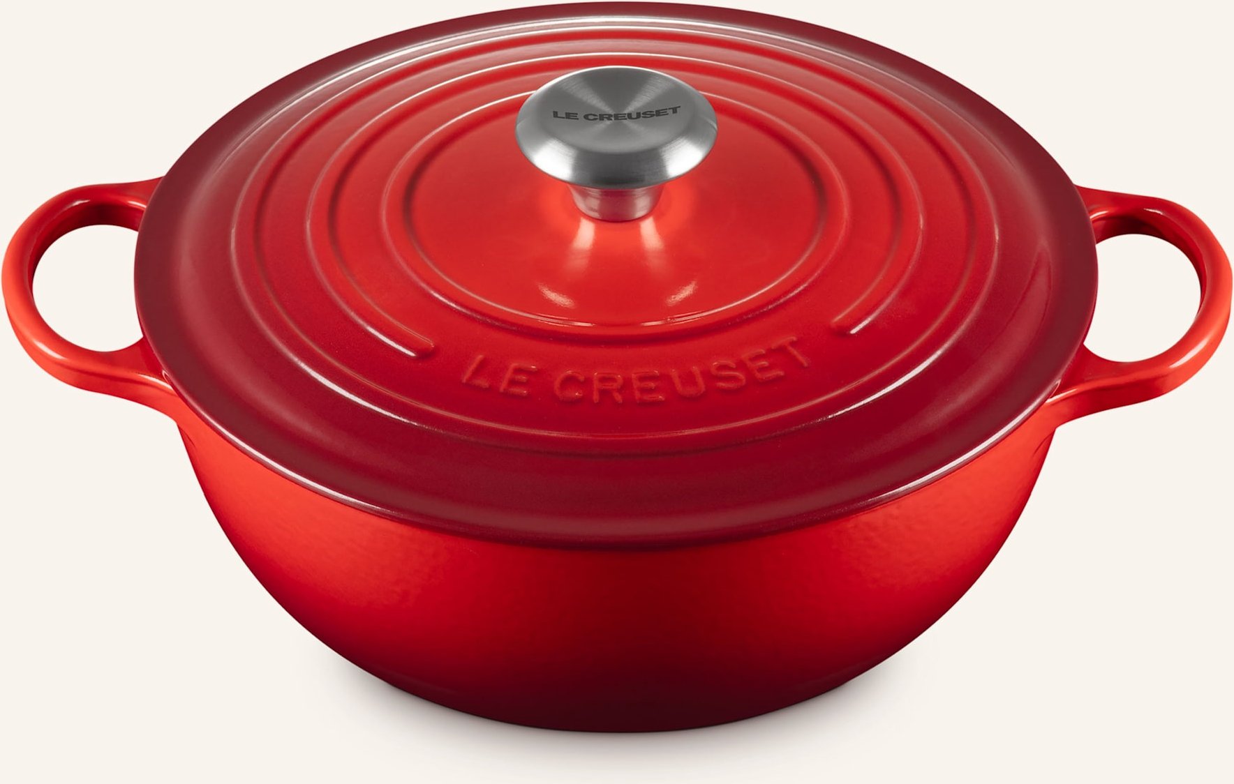 Le Creuset Bräter Signature rot