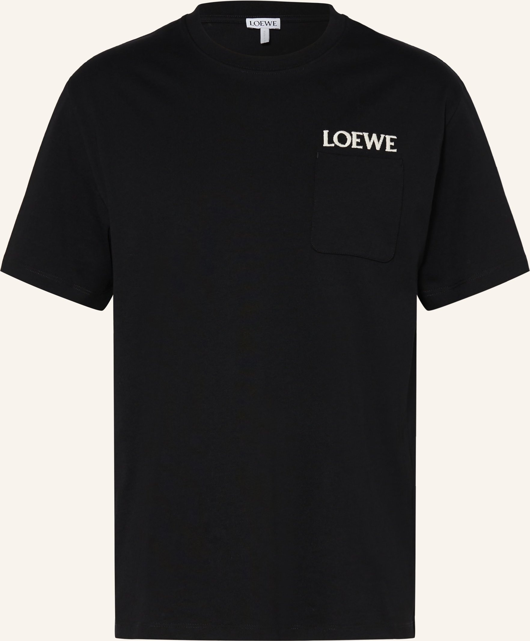 Loewe T-Shirt schwarz