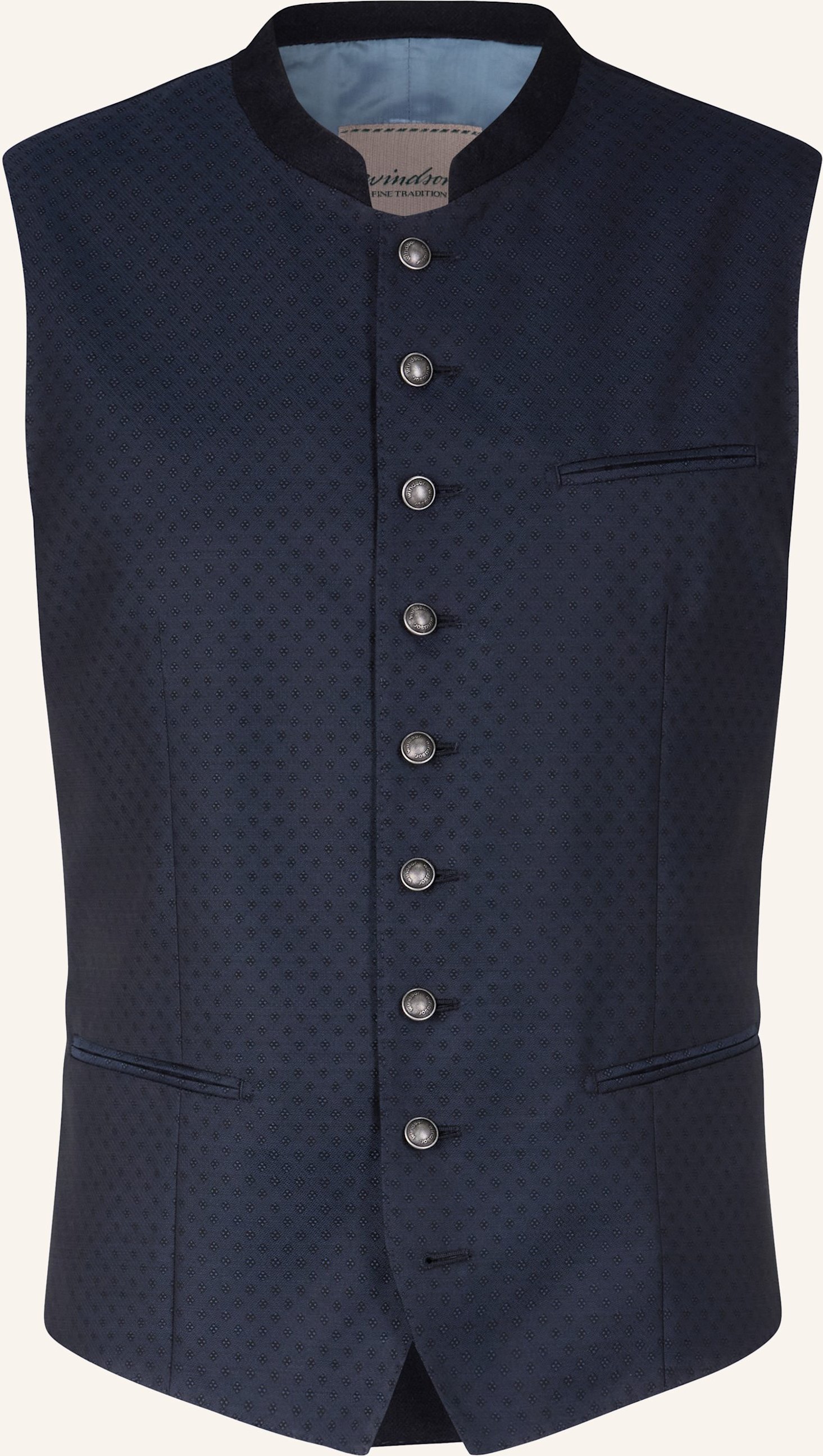 Windsor. Weste blau