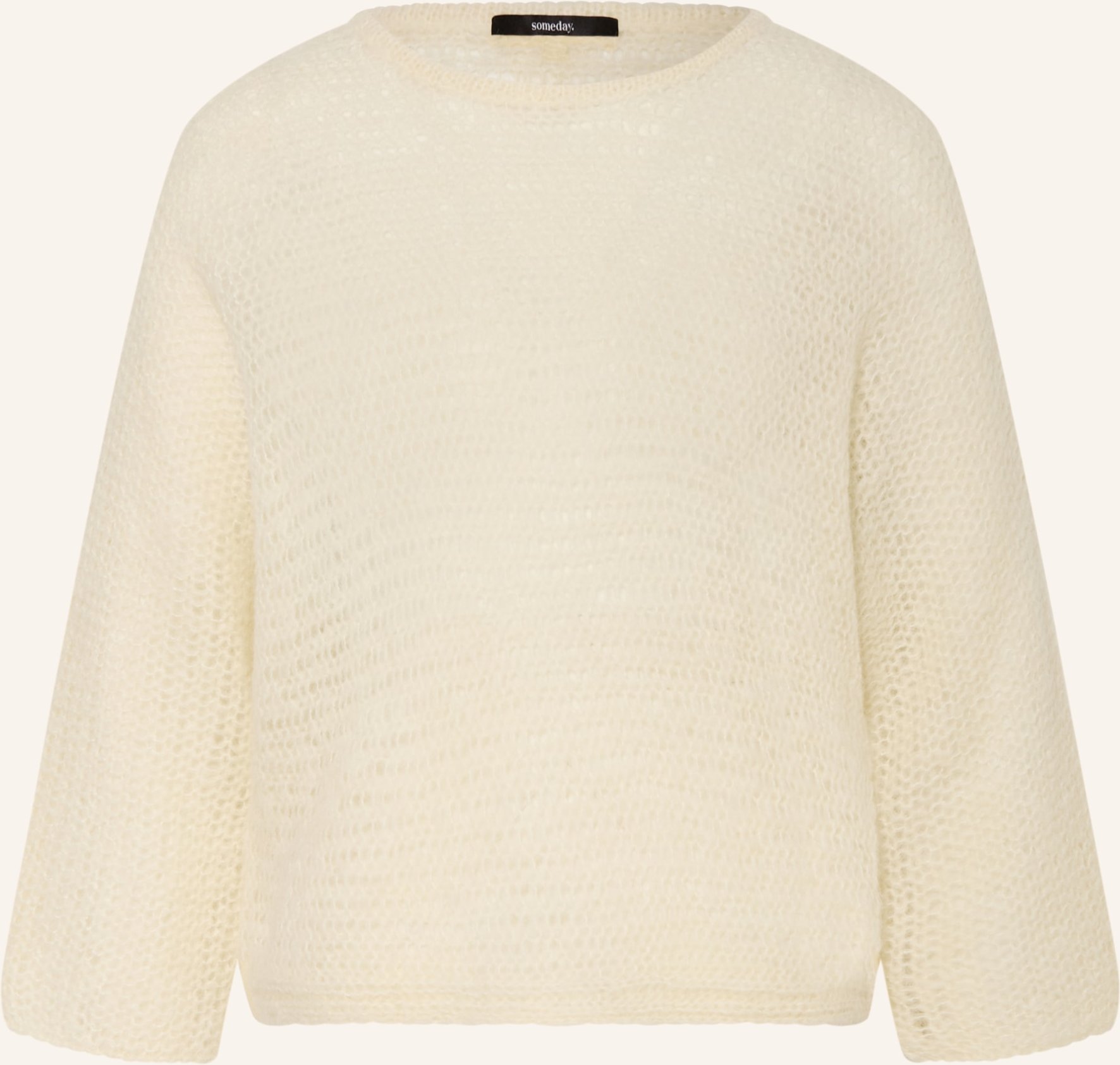 Someday Pullover Talume Mit Alpaka gelb