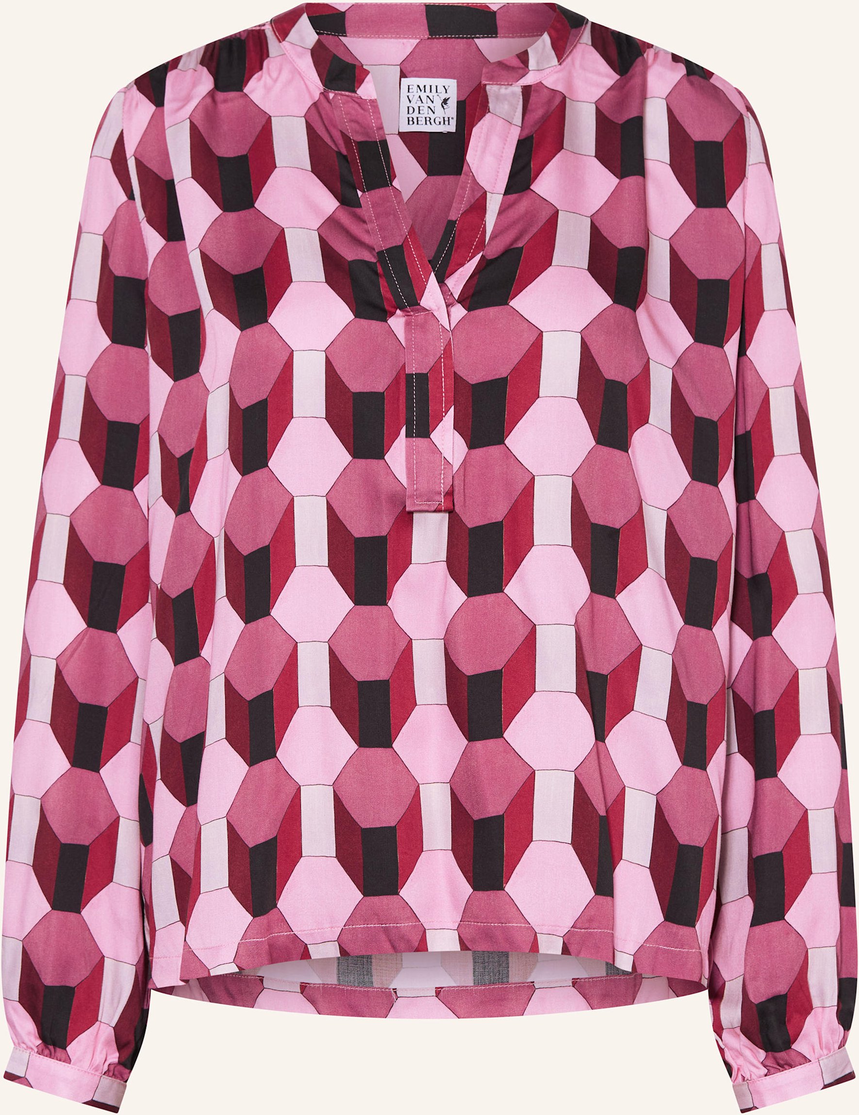 Emily Van Den Bergh Blusenshirt rot