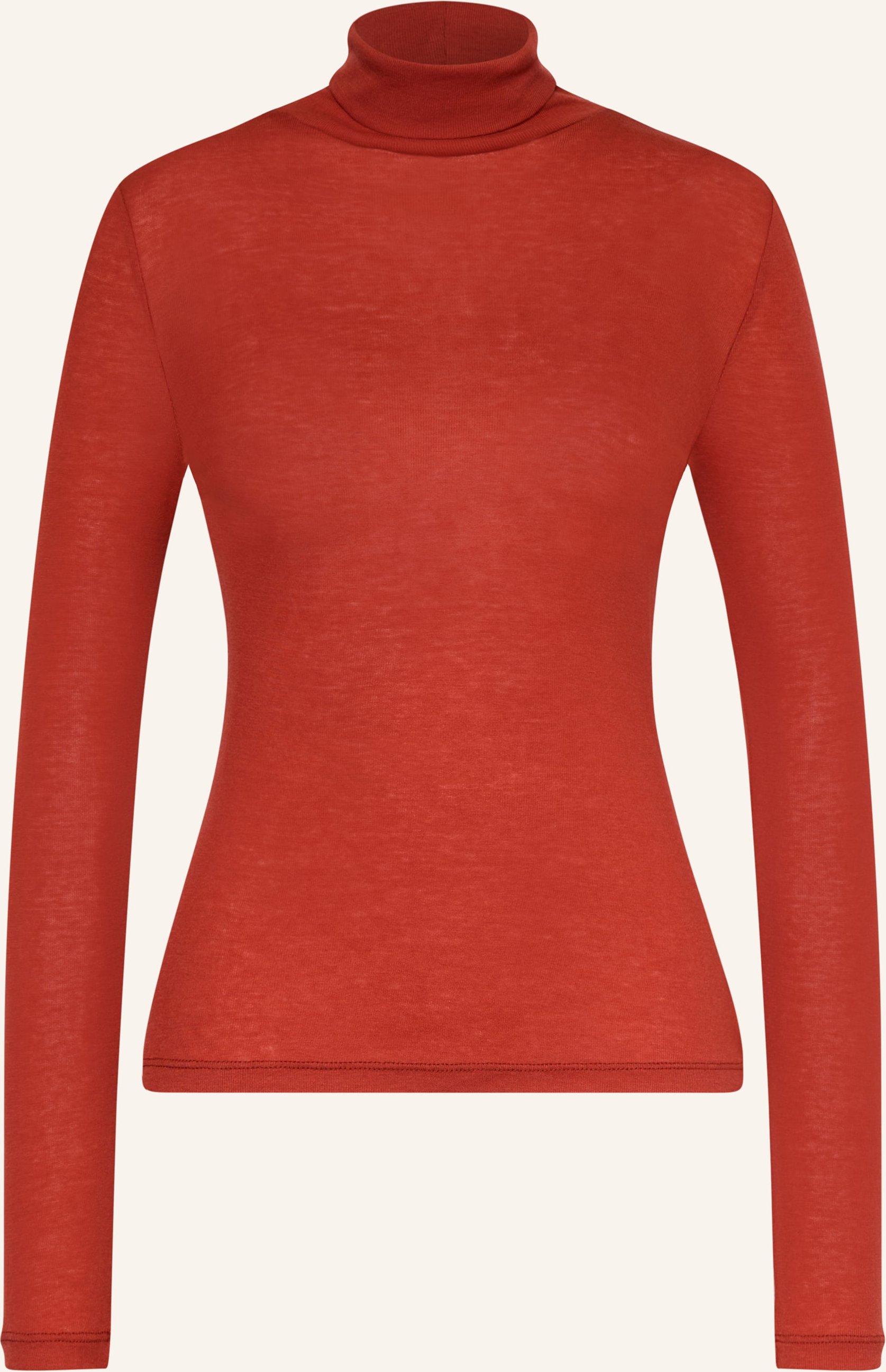 Drykorn Rollkragenshirt Zerafne rot