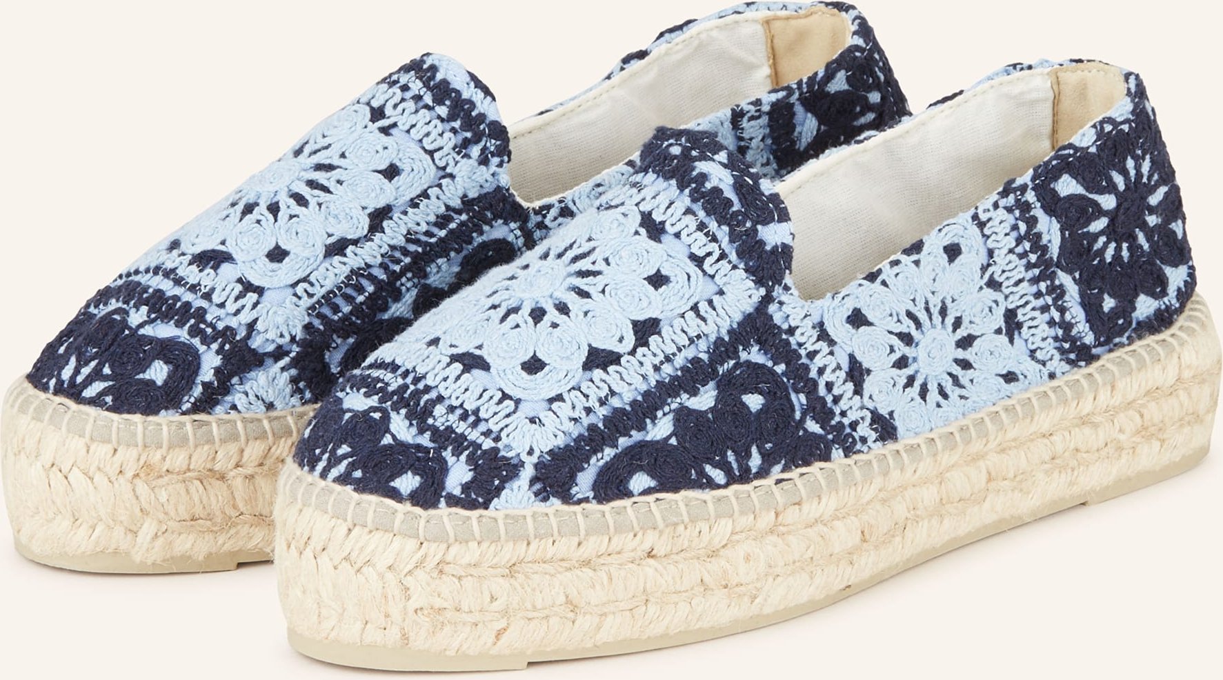 Manebí Espadrilles blau