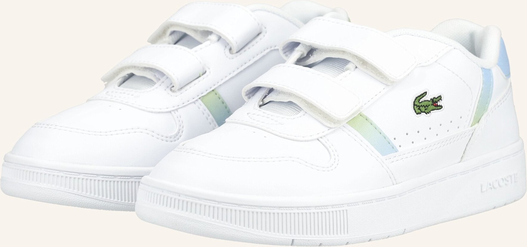 Lacoste Sneaker T-Clip Set weiss