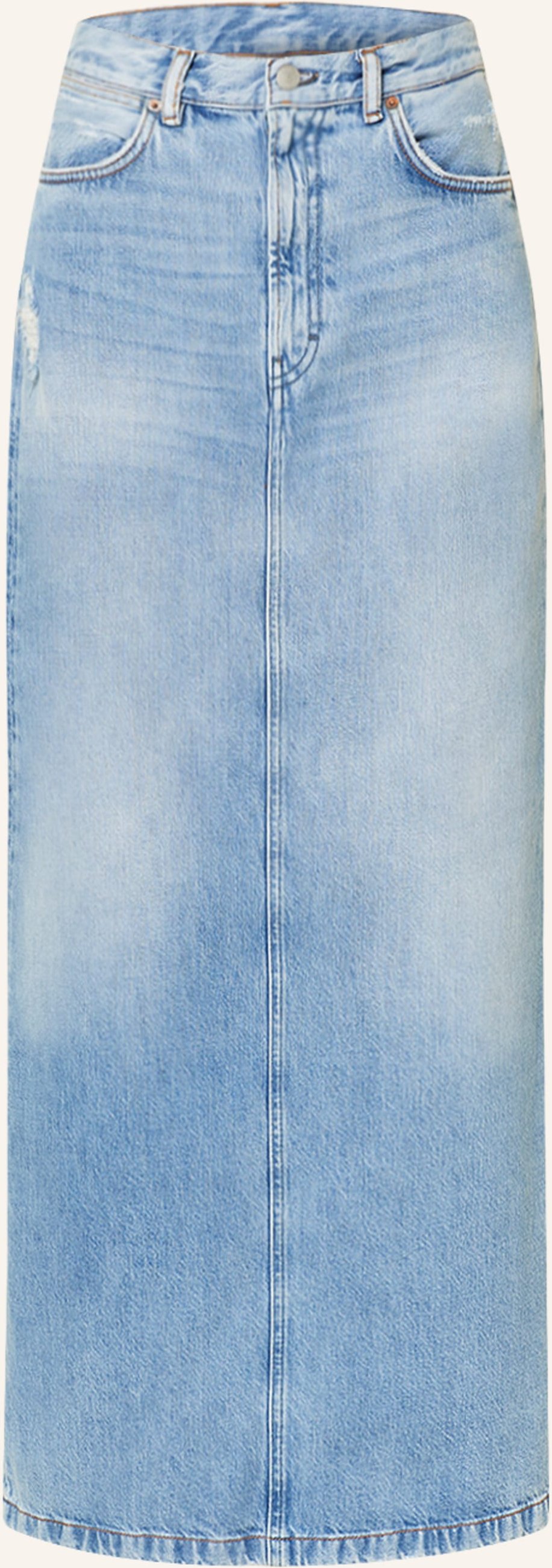 Acne Studios Jeansrock blau