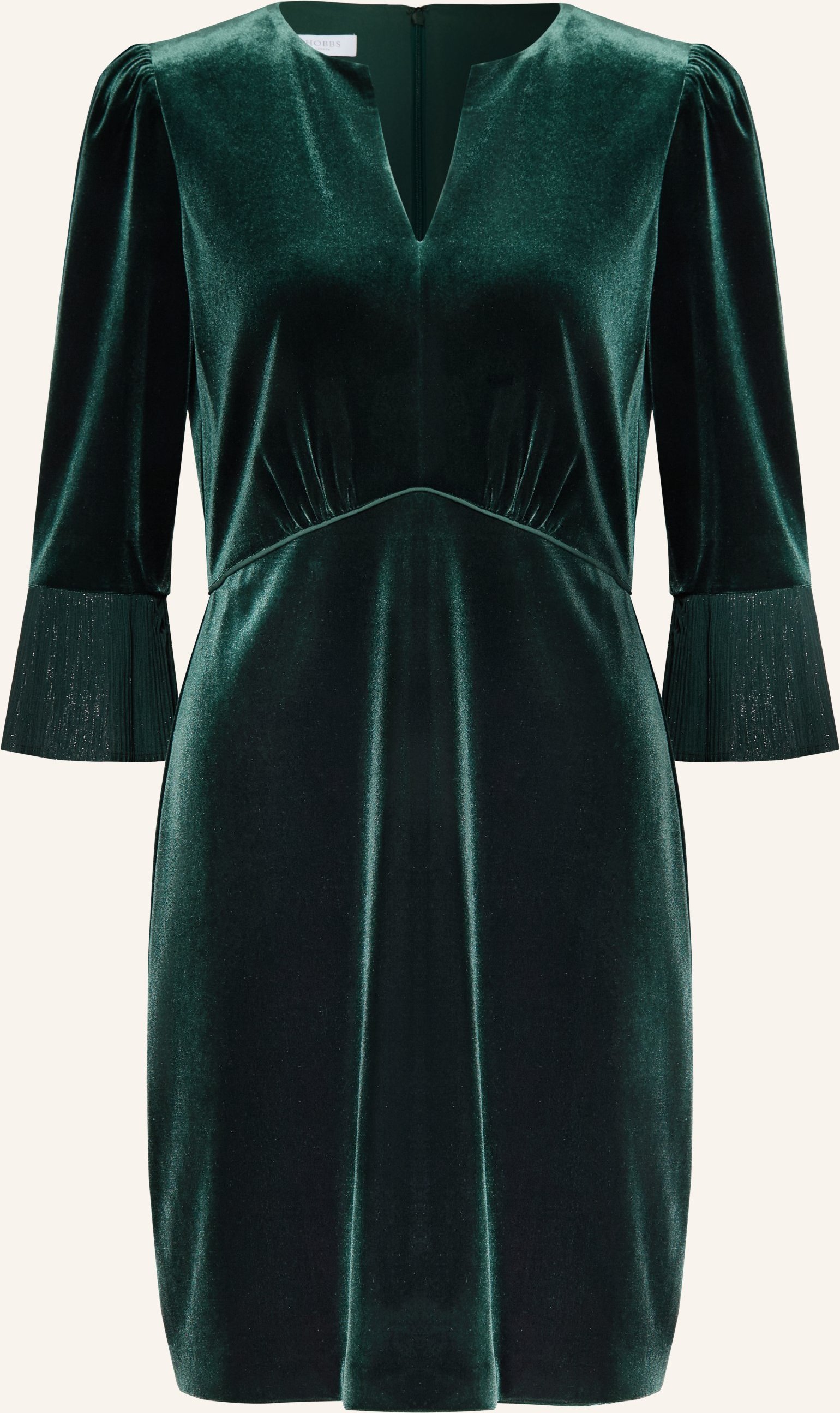 Hobbs Samtkleid Violet gruen