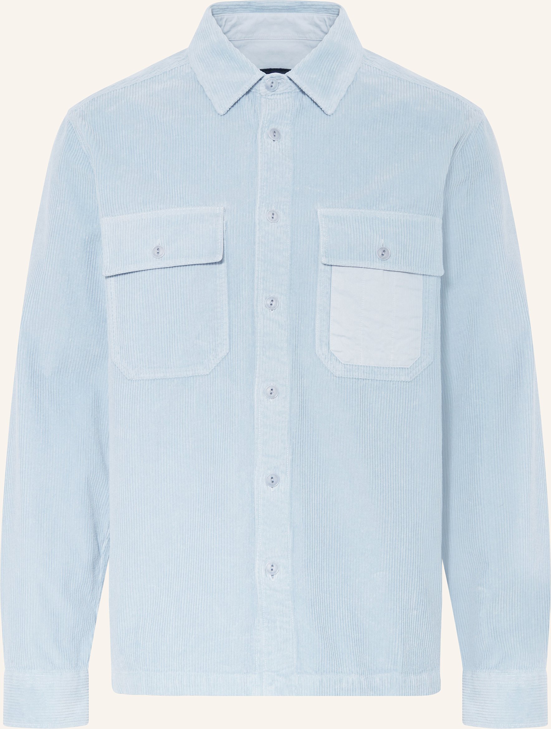 Belstaff Cord-Overjacket Fallgate Comfort Fit blau