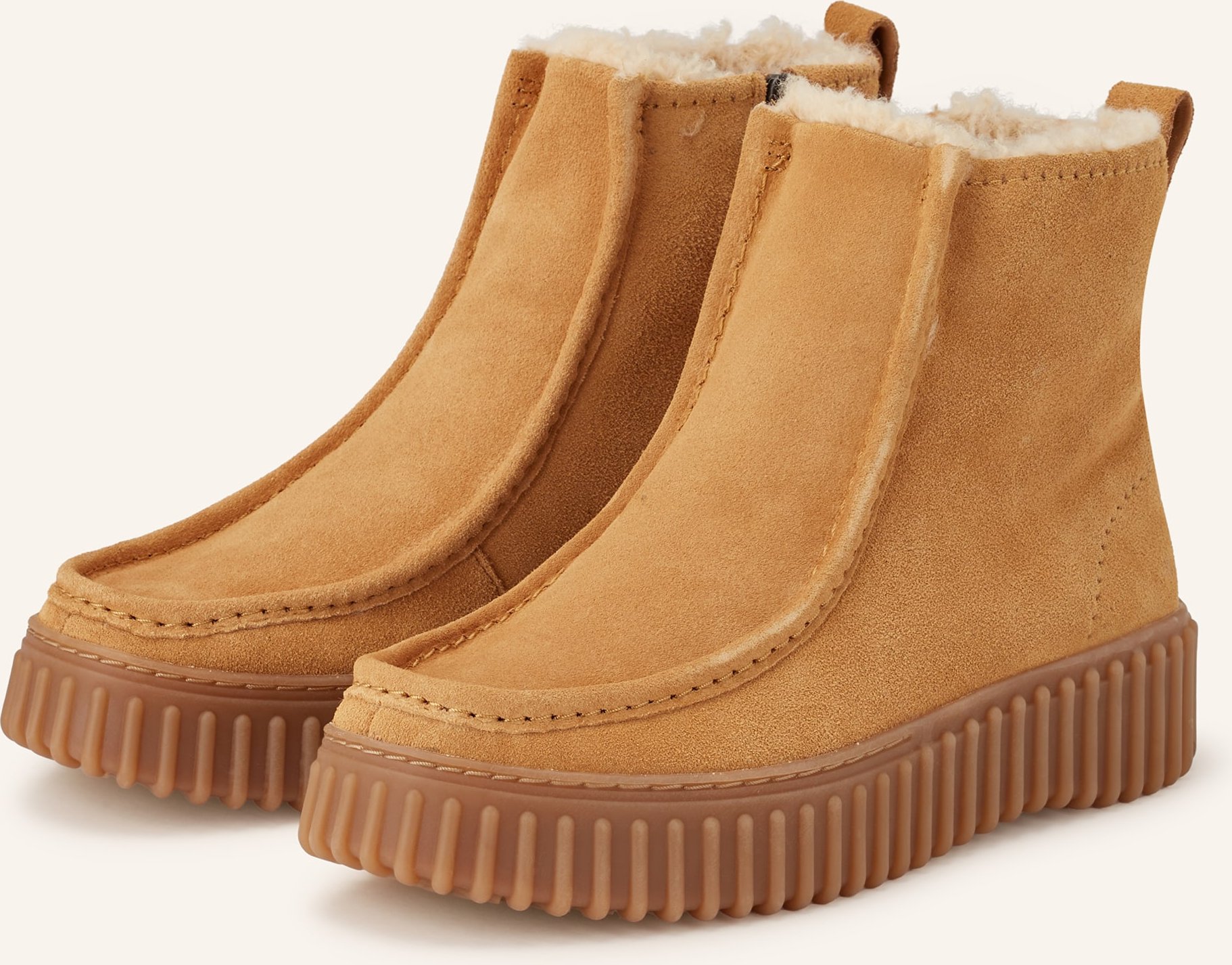 Clarks Boots Torhill Cozy beige