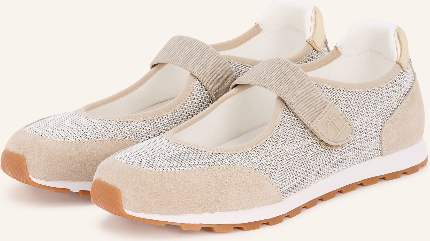 Candice Cooper Ballerinas Plume Flapi beige