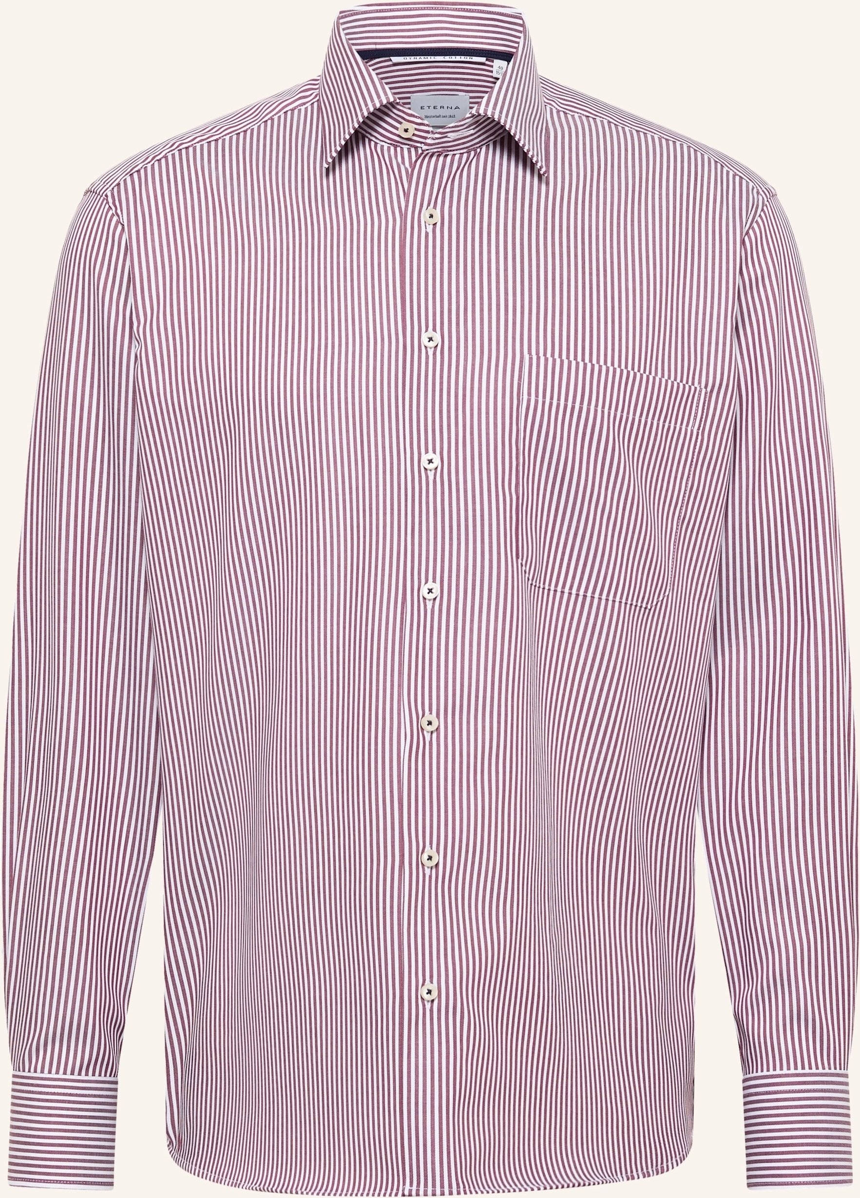 Eterna Hemd Comfort Fit rot