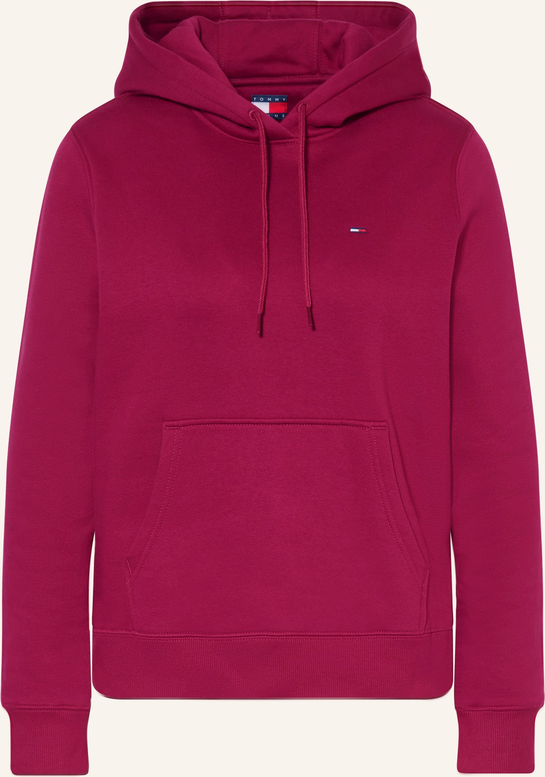 Tommy Jeans Hoodie rot