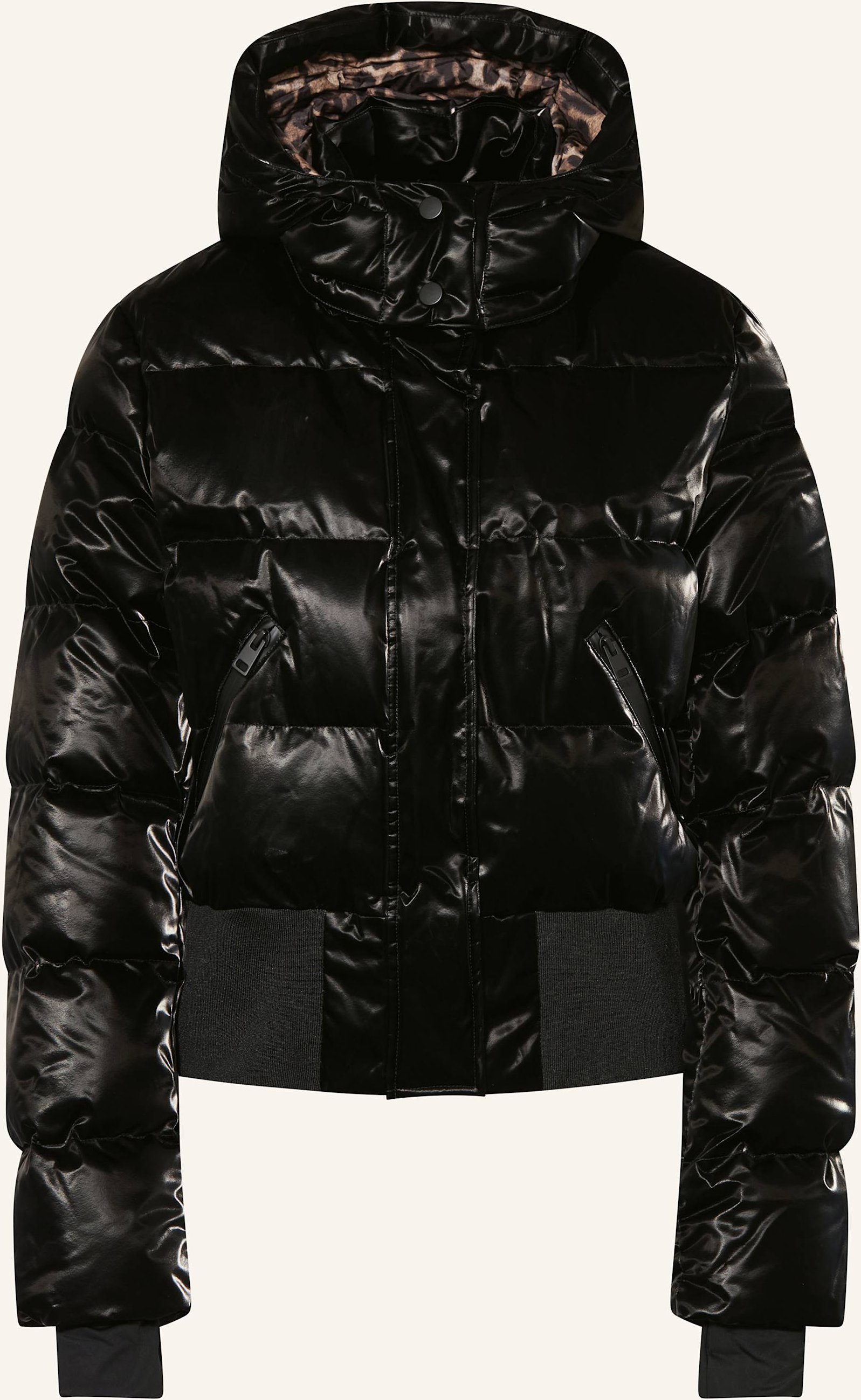 Mrs & Hugs Skijacke schwarz