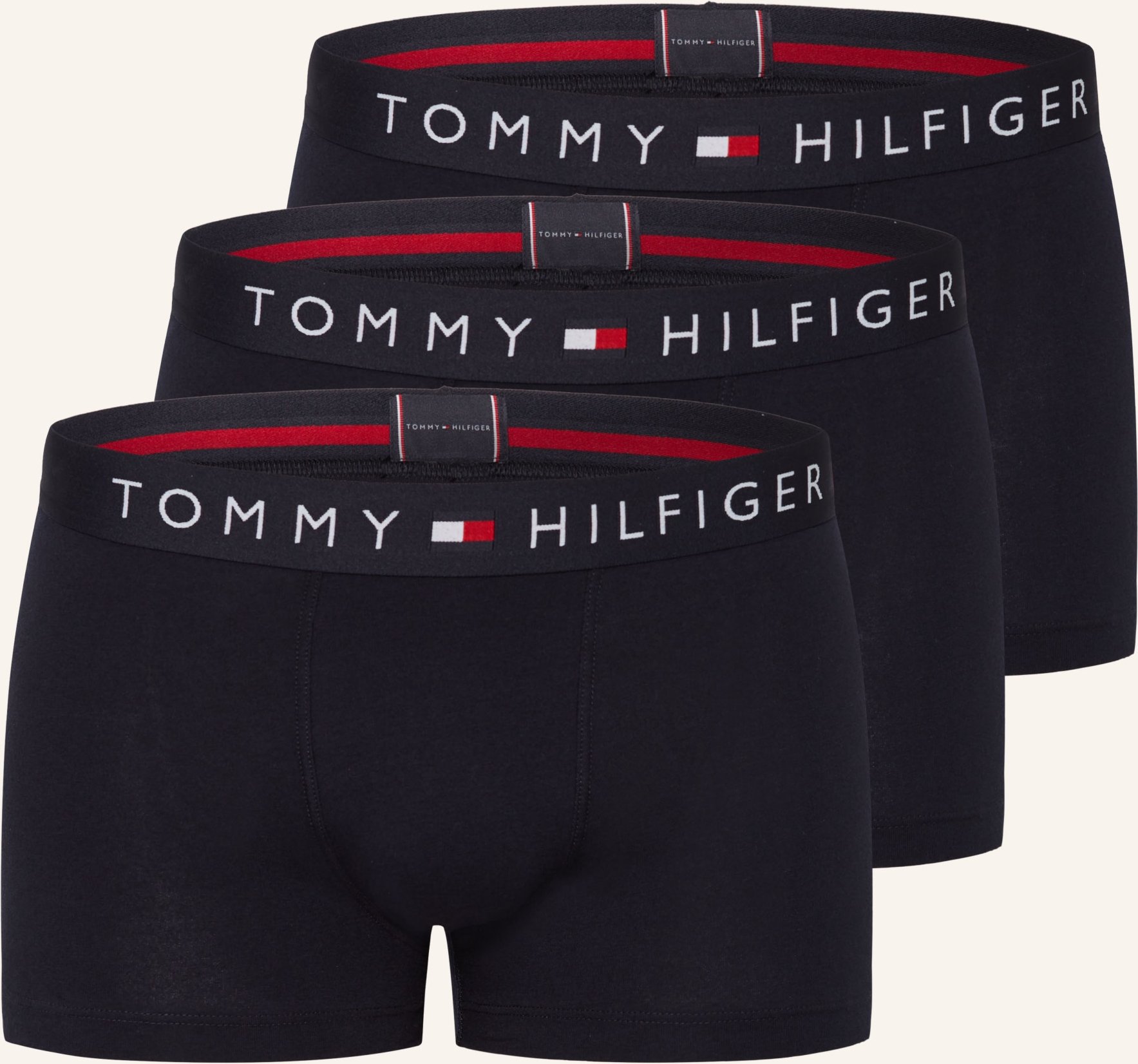 Thumbnail - Tommy Hilfiger 3er-Pack Boxershorts blau