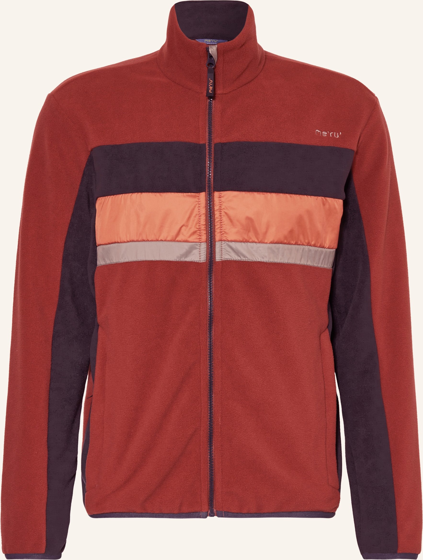 Me°Ru' Fleecejacke Hereford braun