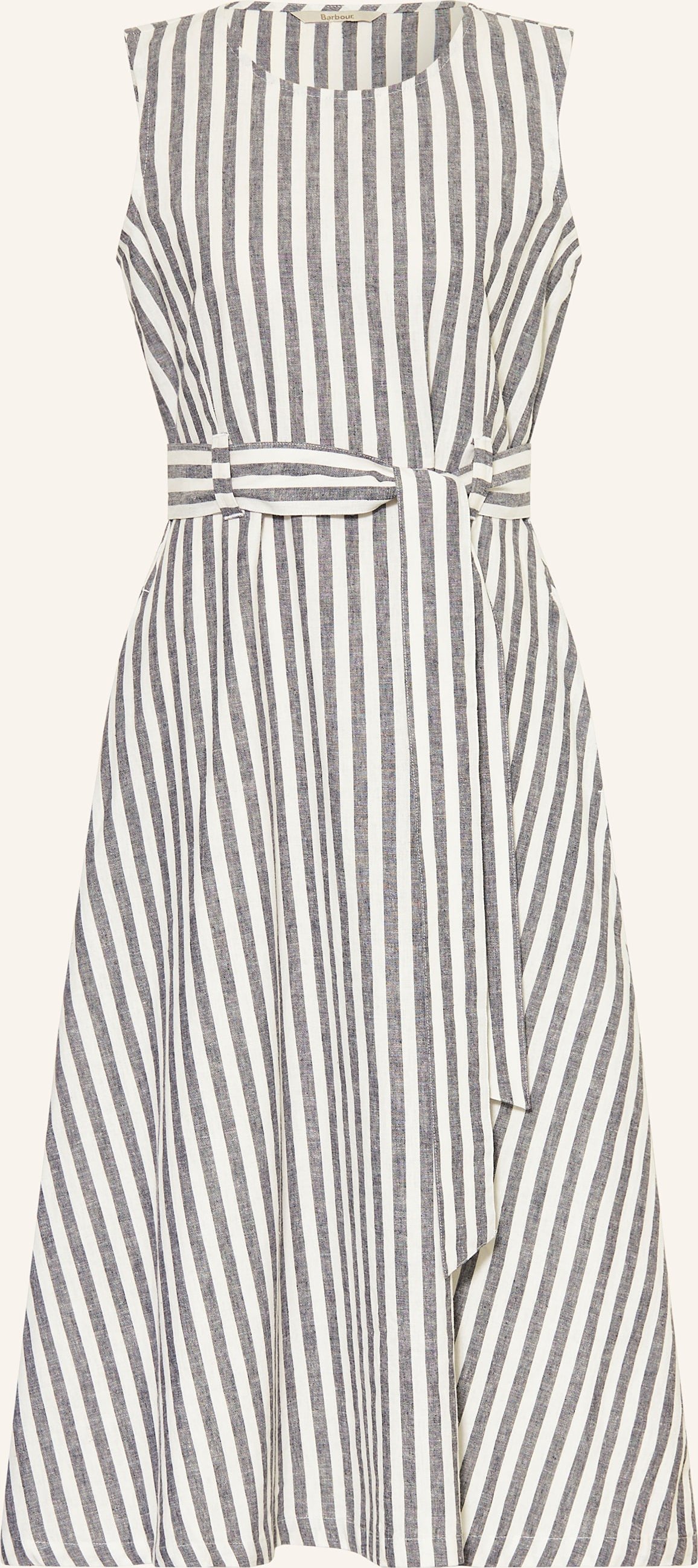 Barbour Kleid Inez Mit Leinen blau