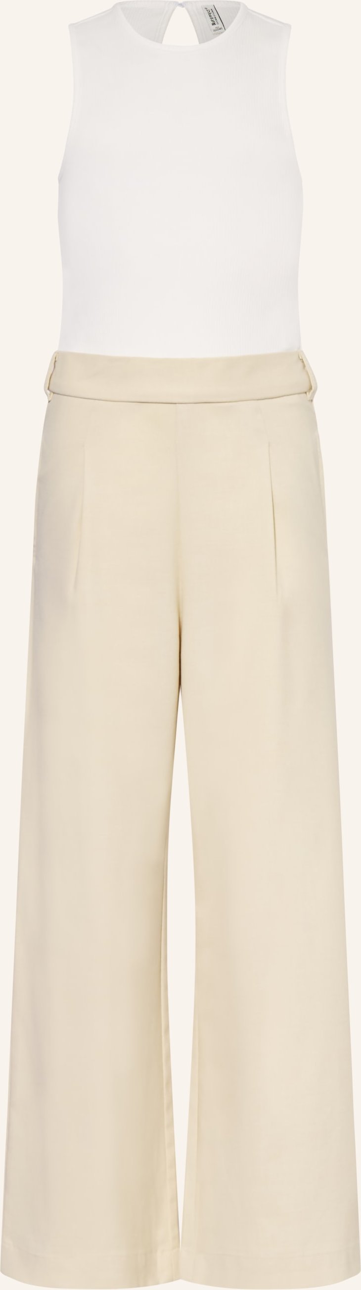 Blue Effect Jumpsuit weiss