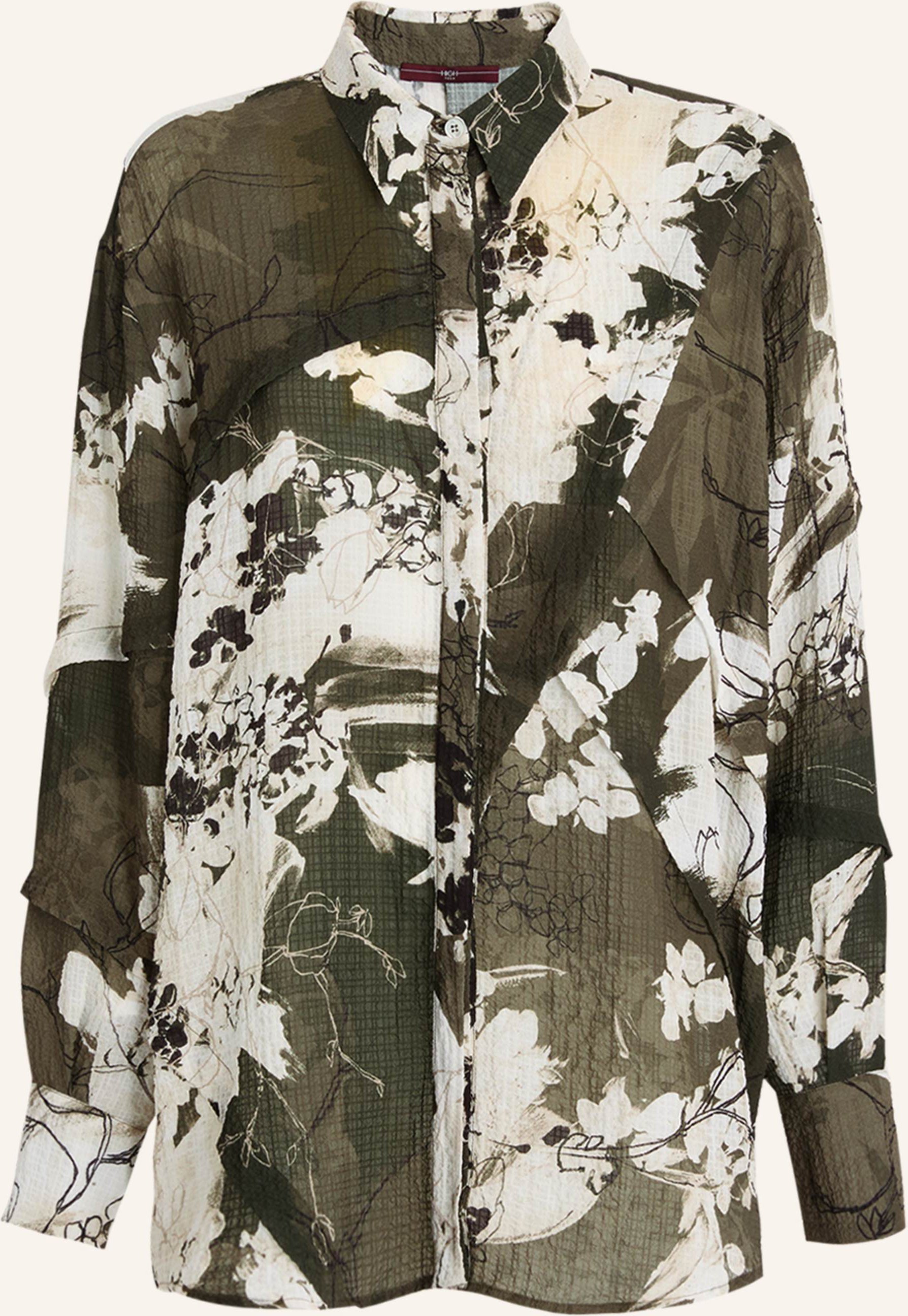 High Hemdbluse Warrant beige