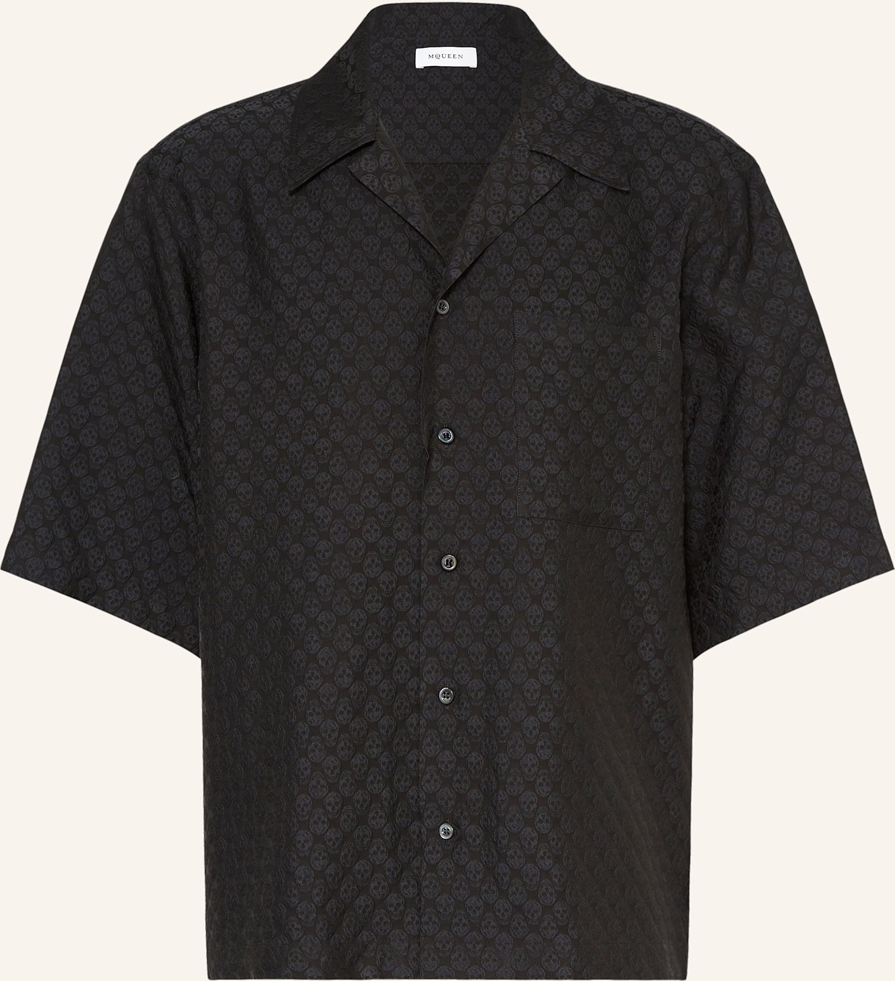 Mcqueen Resorthemd schwarz